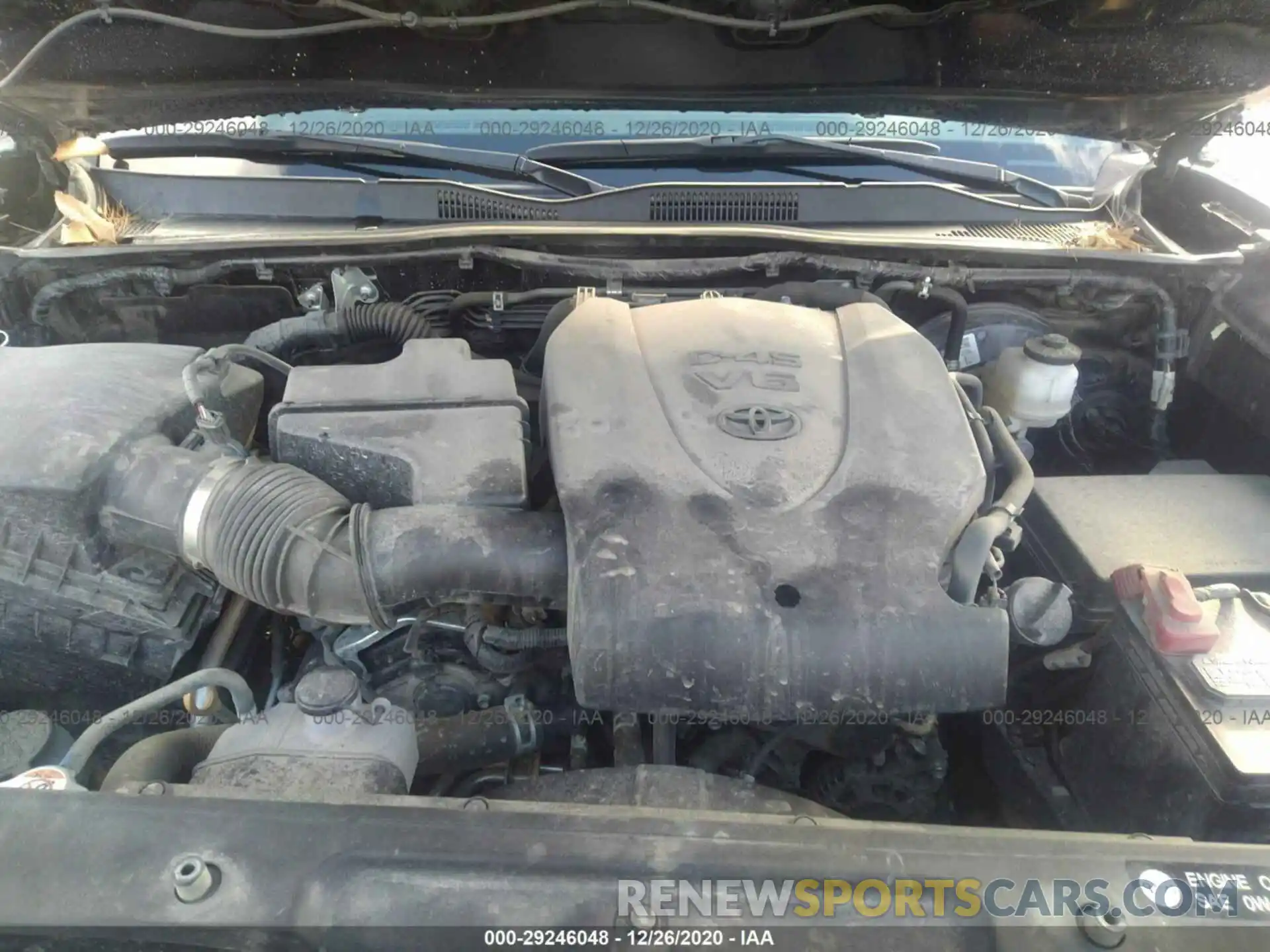 10 Photograph of a damaged car 3TMCZ5AN8KM245204 TOYOTA TACOMA 4WD 2019