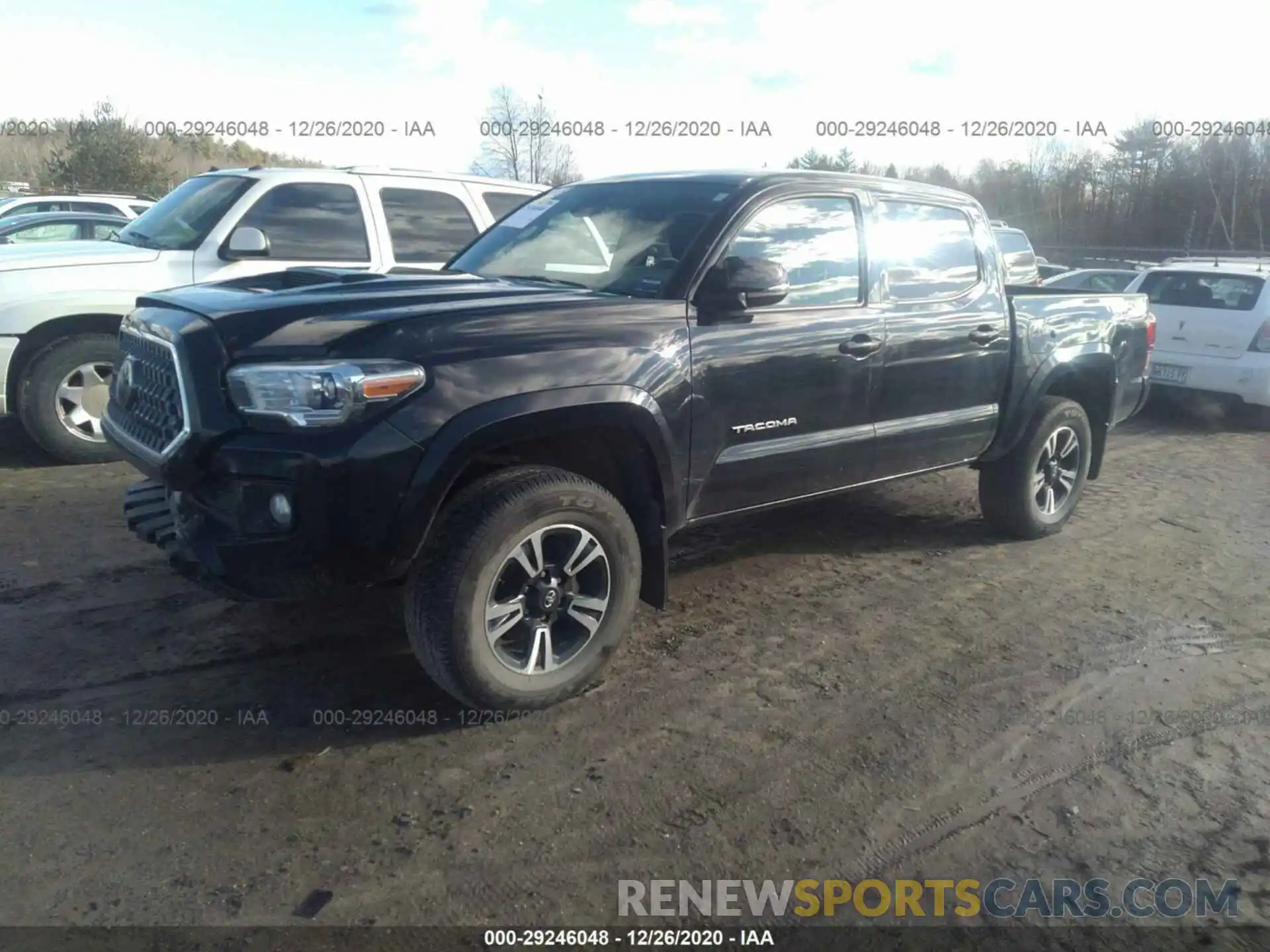 2 Фотография поврежденного автомобиля 3TMCZ5AN8KM245204 TOYOTA TACOMA 4WD 2019