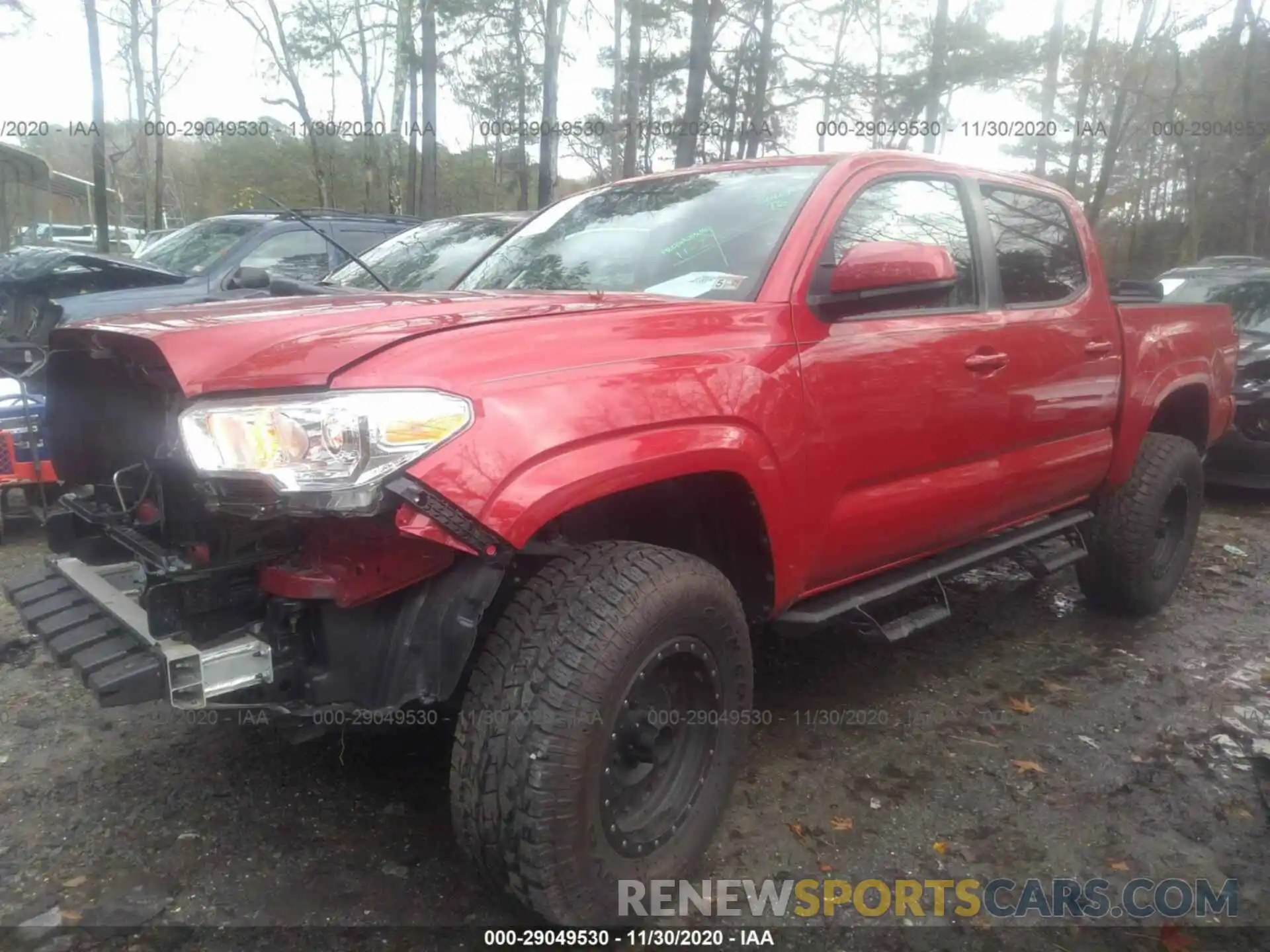 2 Фотография поврежденного автомобиля 3TMCZ5AN8KM247339 TOYOTA TACOMA 4WD 2019