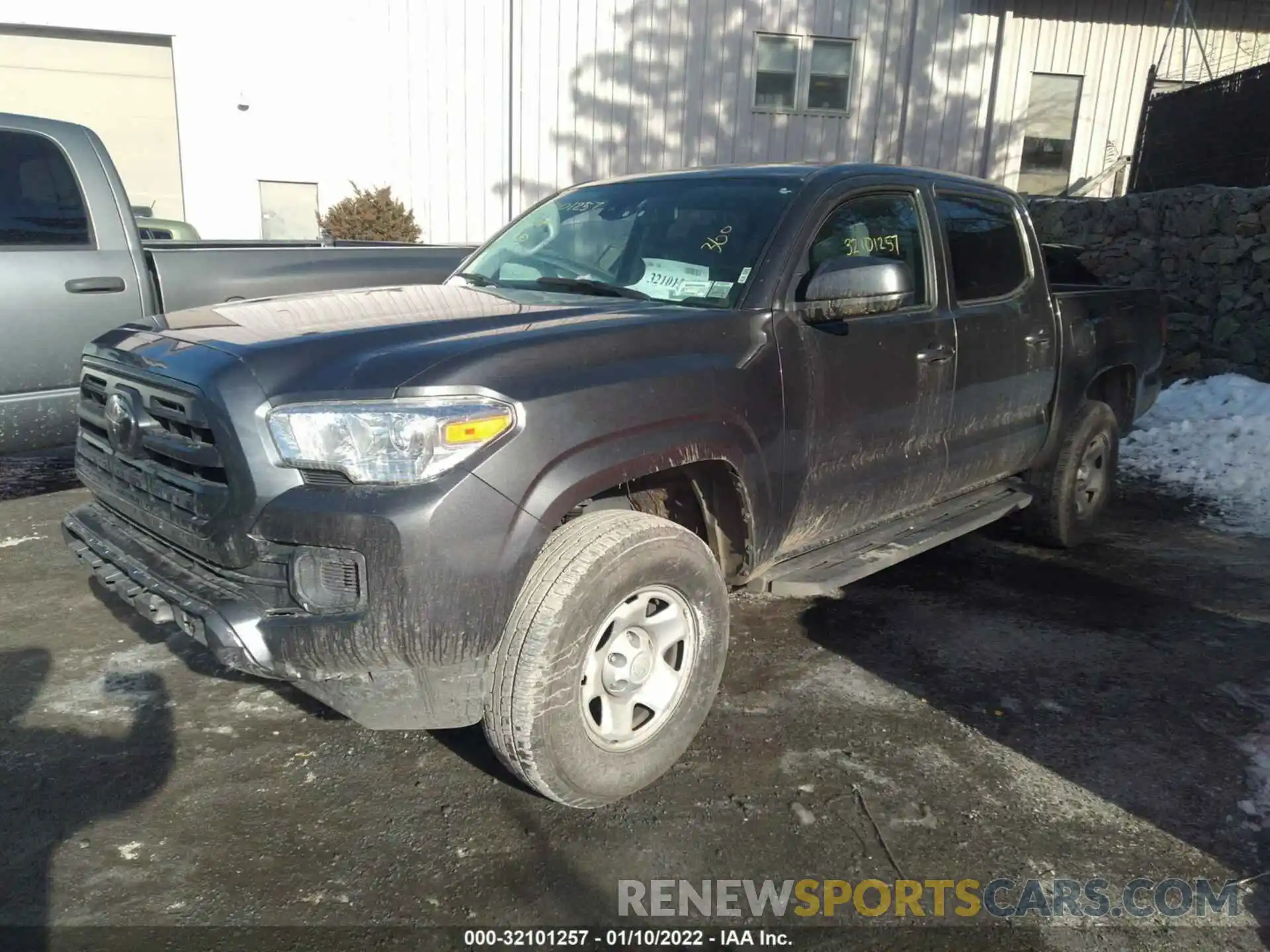 2 Photograph of a damaged car 3TMCZ5AN8KM263864 TOYOTA TACOMA 4WD 2019