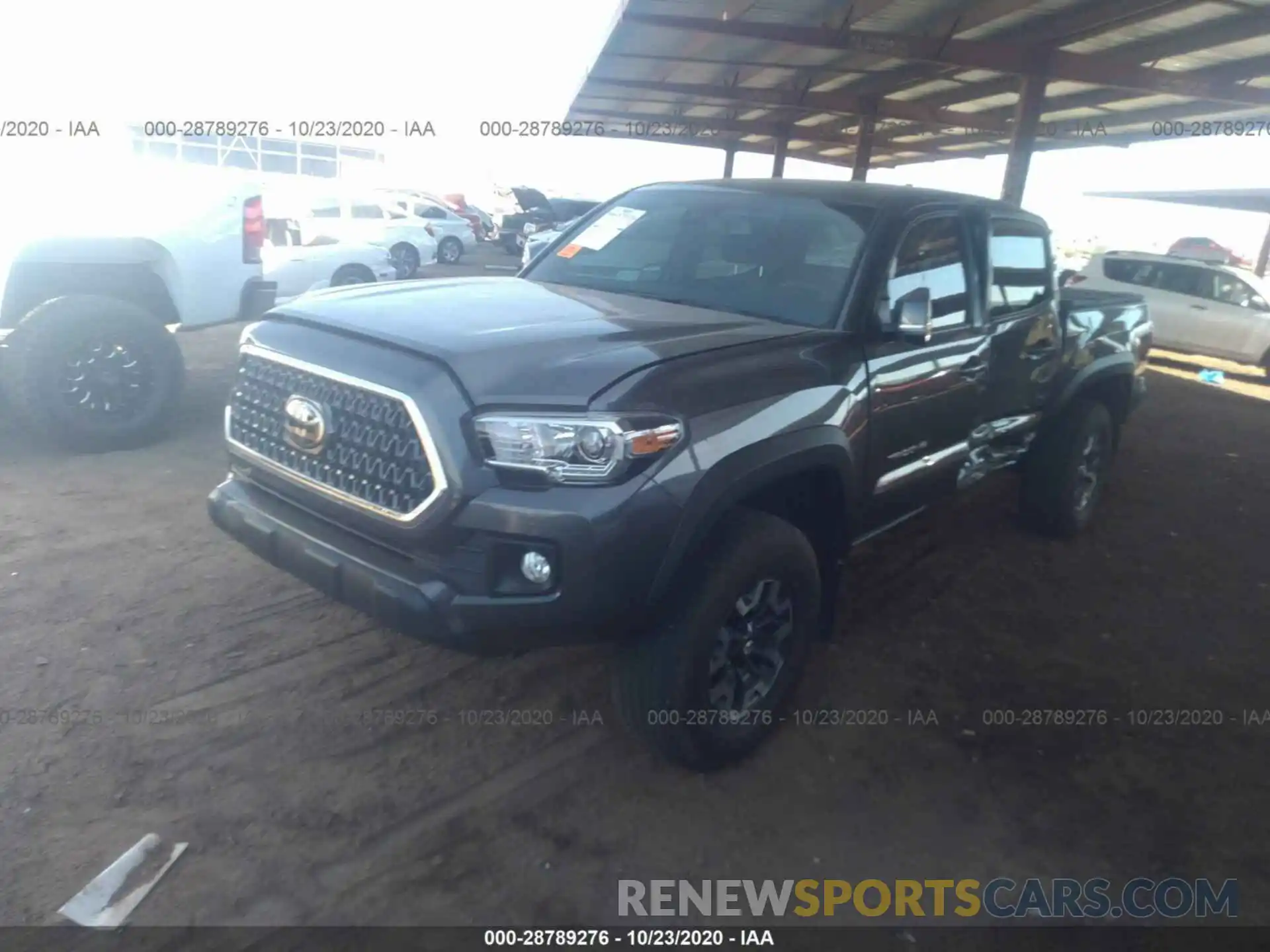 2 Photograph of a damaged car 3TMCZ5AN8KM264707 TOYOTA TACOMA 4WD 2019