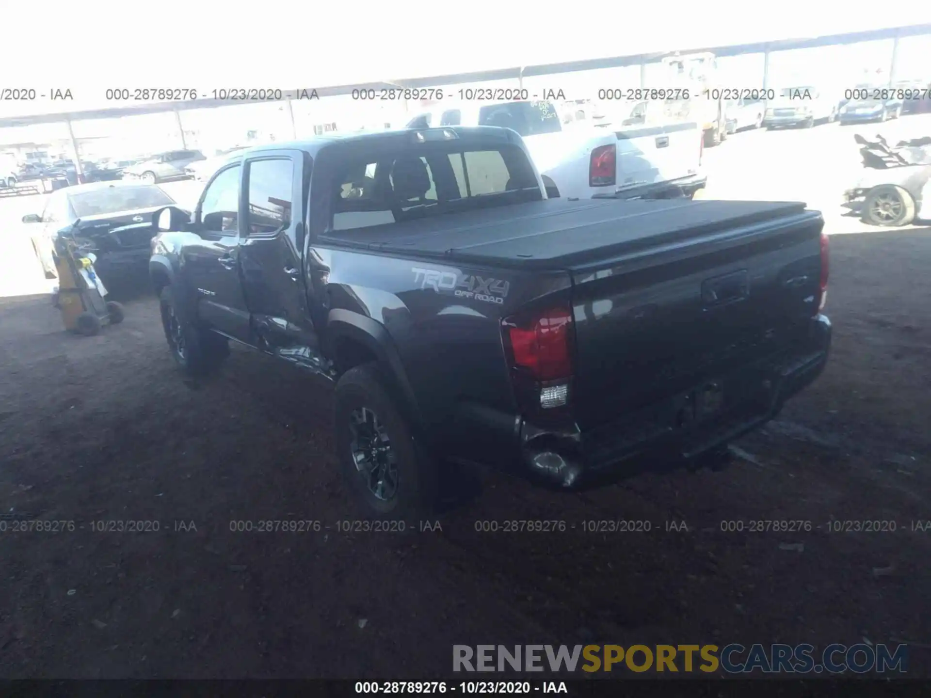 3 Photograph of a damaged car 3TMCZ5AN8KM264707 TOYOTA TACOMA 4WD 2019