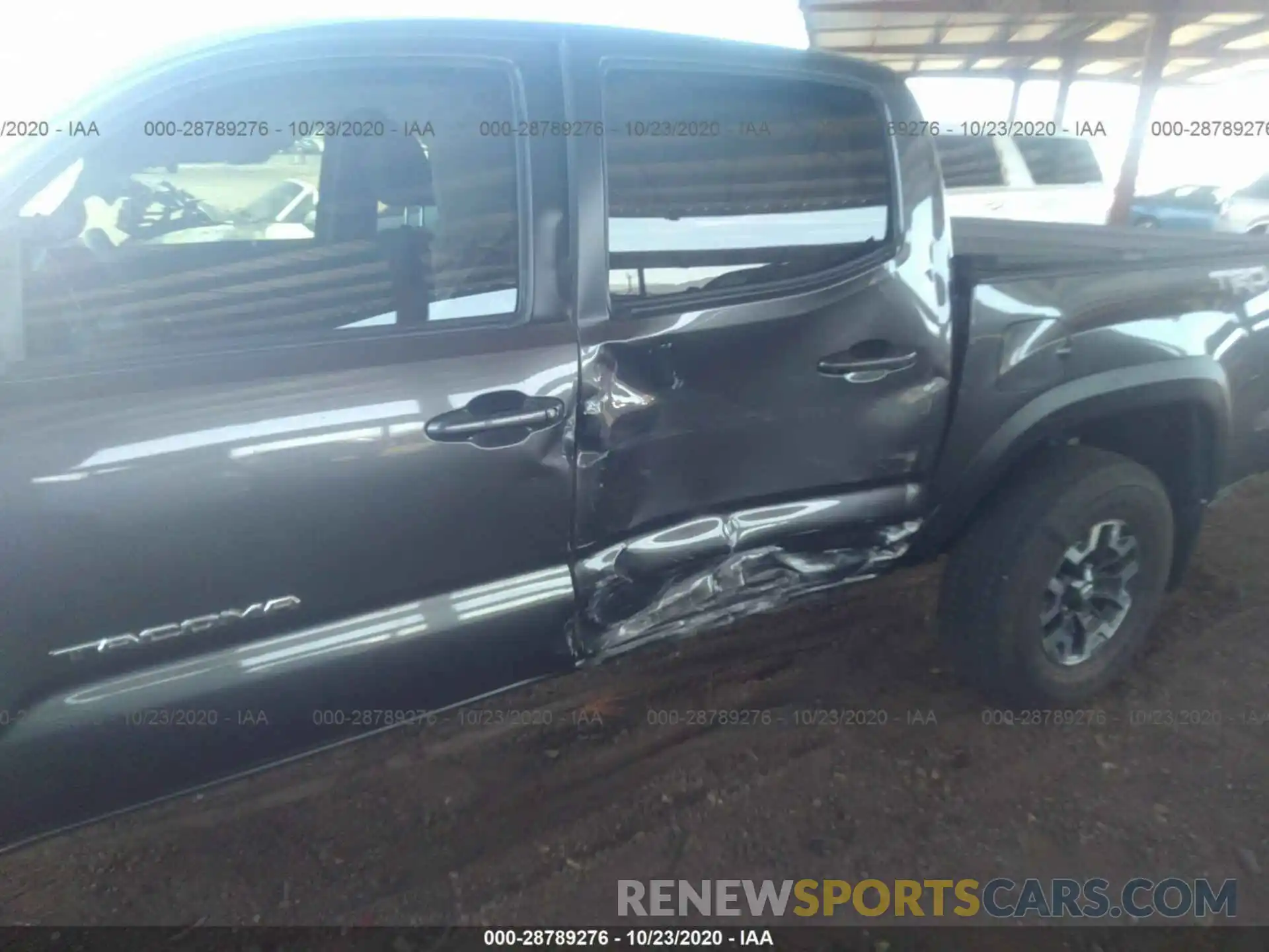 6 Photograph of a damaged car 3TMCZ5AN8KM264707 TOYOTA TACOMA 4WD 2019