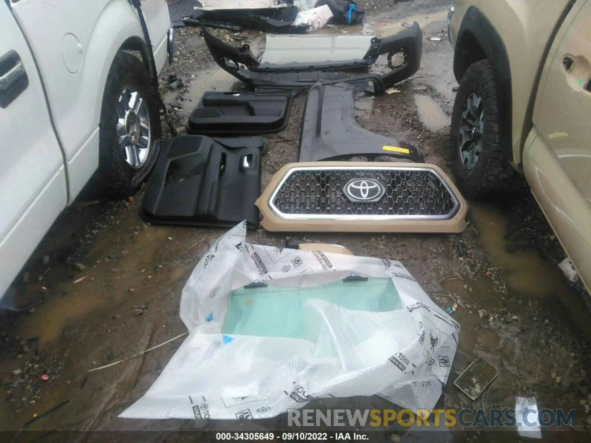 12 Photograph of a damaged car 3TMCZ5AN8KM269163 TOYOTA TACOMA 4WD 2019