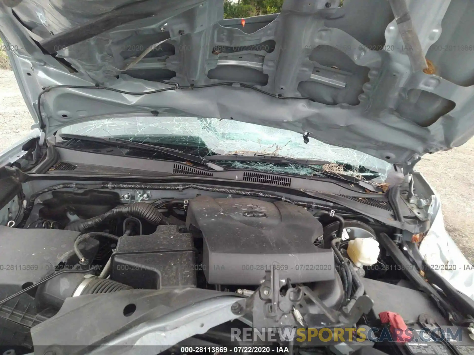 10 Фотография поврежденного автомобиля 3TMCZ5AN8KM269955 TOYOTA TACOMA 4WD 2019