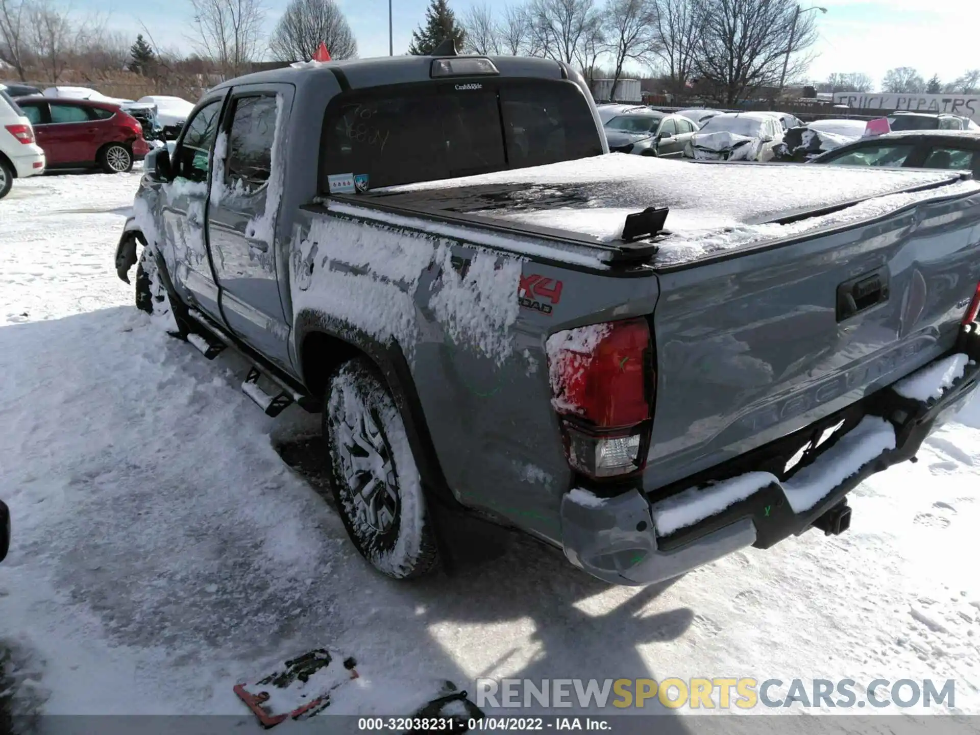 3 Photograph of a damaged car 3TMCZ5AN8KM272273 TOYOTA TACOMA 4WD 2019