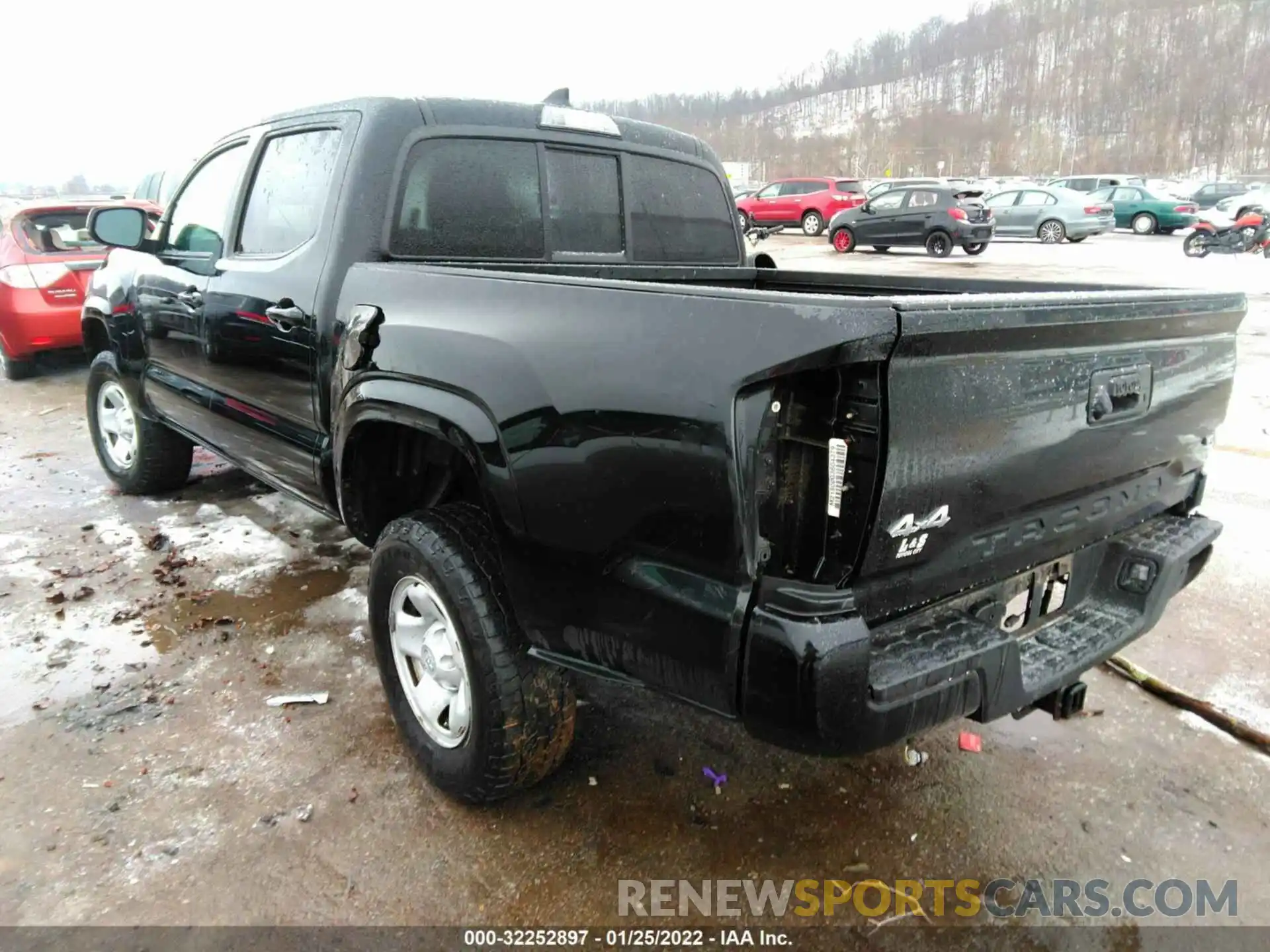 3 Photograph of a damaged car 3TMCZ5AN8KM284522 TOYOTA TACOMA 4WD 2019