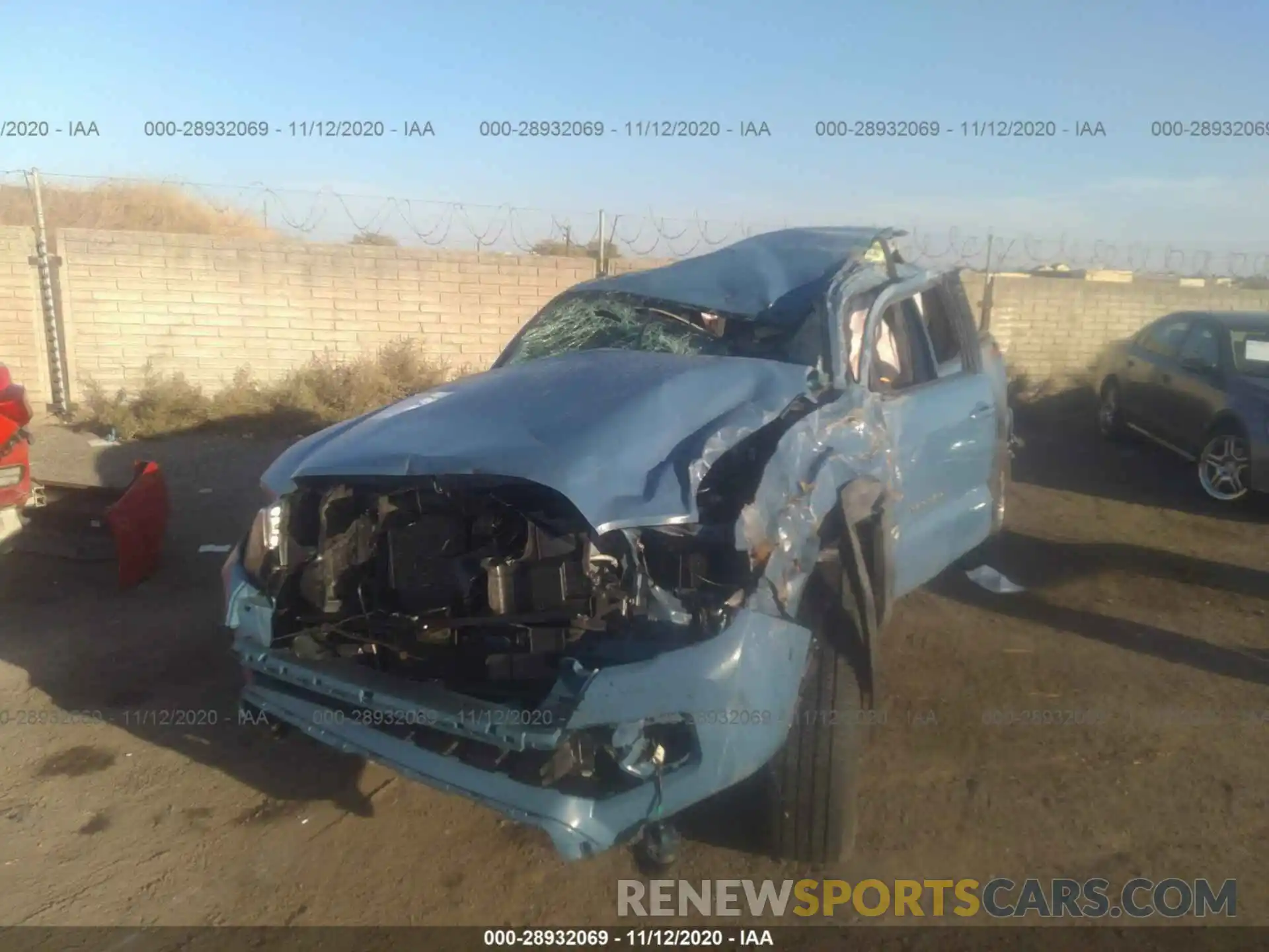 6 Photograph of a damaged car 3TMCZ5AN9KM193453 TOYOTA TACOMA 4WD 2019