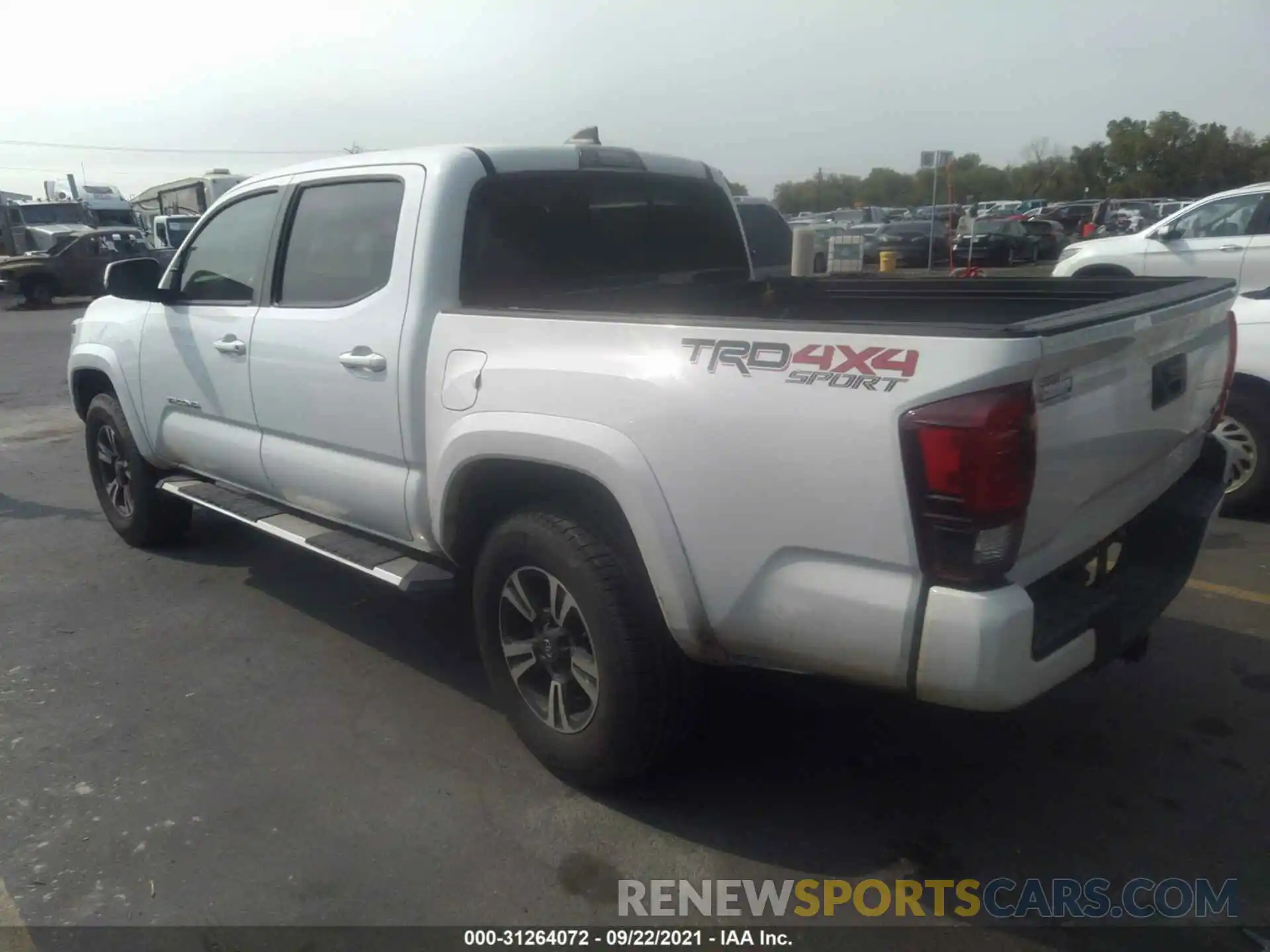 3 Photograph of a damaged car 3TMCZ5AN9KM197728 TOYOTA TACOMA 4WD 2019