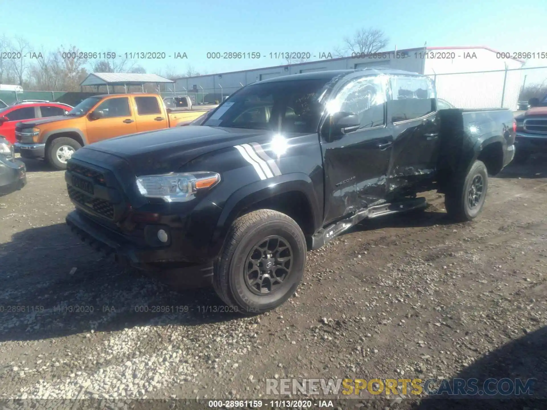 2 Photograph of a damaged car 3TMCZ5AN9KM219579 TOYOTA TACOMA 4WD 2019