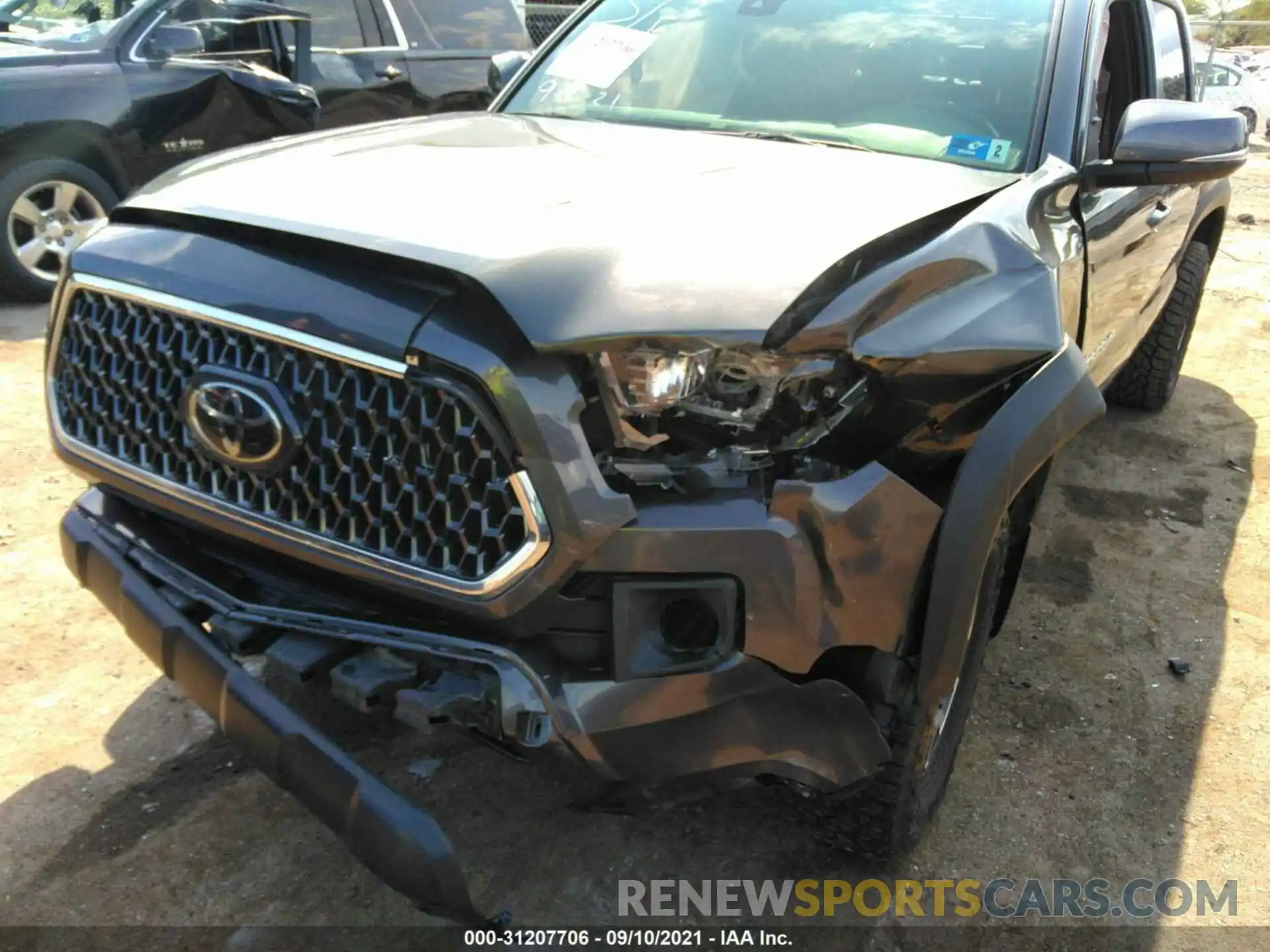 6 Photograph of a damaged car 3TMCZ5AN9KM220599 TOYOTA TACOMA 4WD 2019