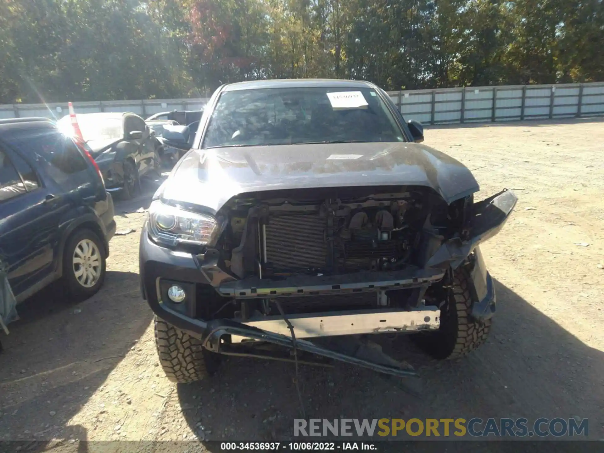 6 Photograph of a damaged car 3TMCZ5AN9KM222630 TOYOTA TACOMA 4WD 2019