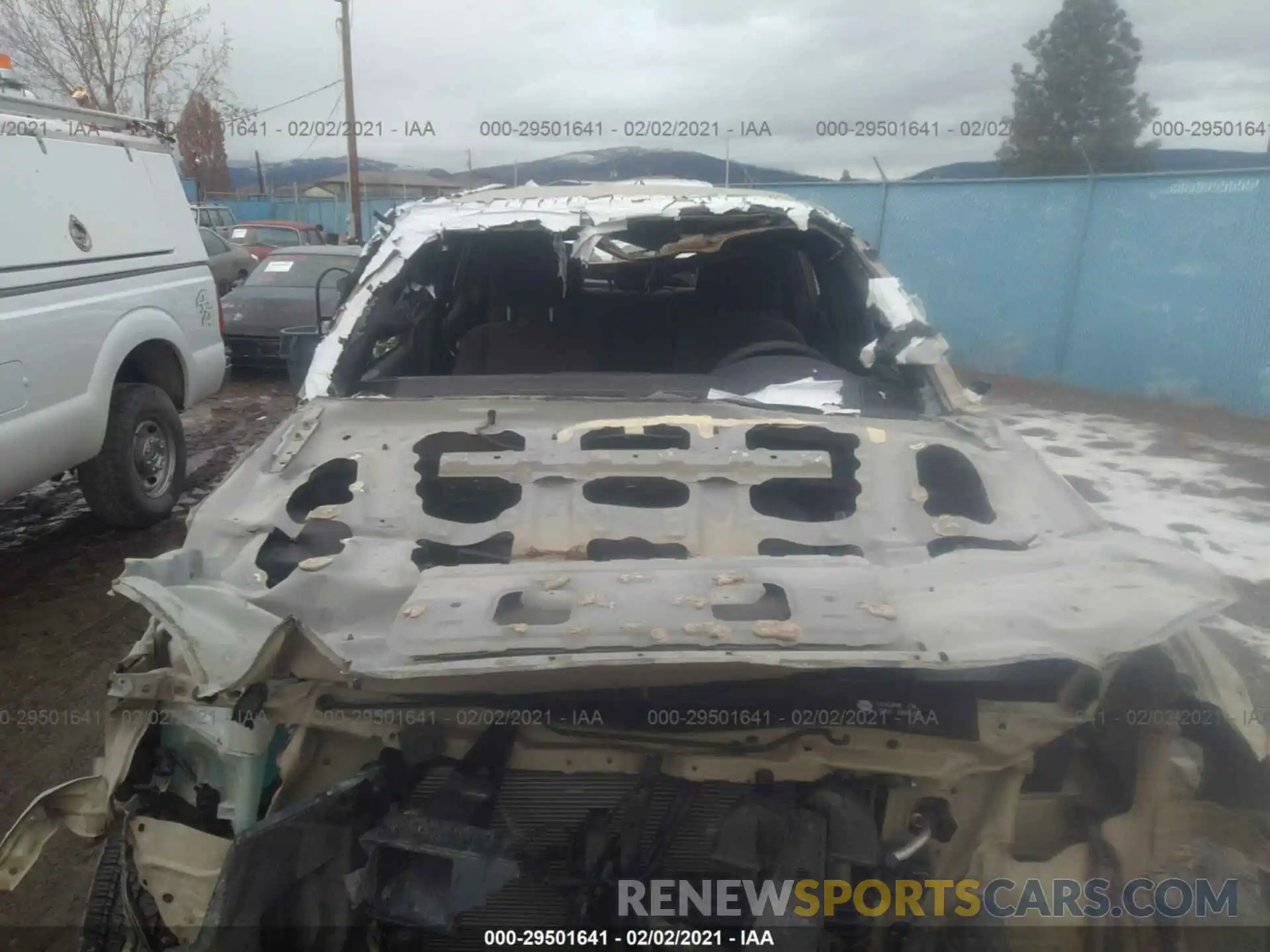 6 Photograph of a damaged car 3TMCZ5AN9KM227973 TOYOTA TACOMA 4WD 2019