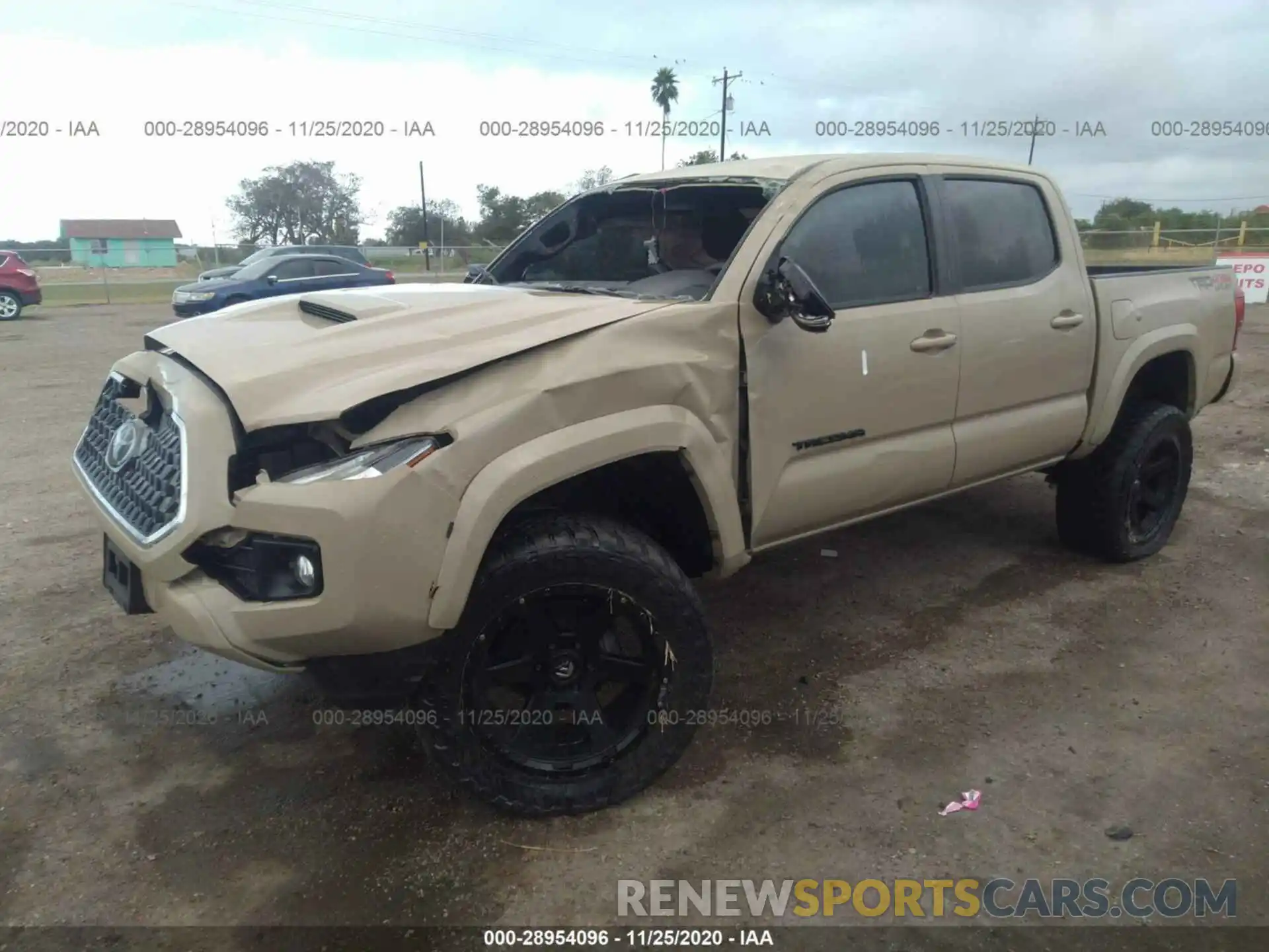 2 Photograph of a damaged car 3TMCZ5AN9KM228444 TOYOTA TACOMA 4WD 2019