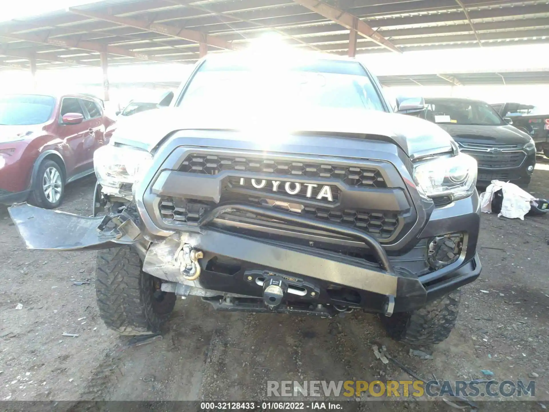 6 Photograph of a damaged car 3TMCZ5AN9KM229240 TOYOTA TACOMA 4WD 2019