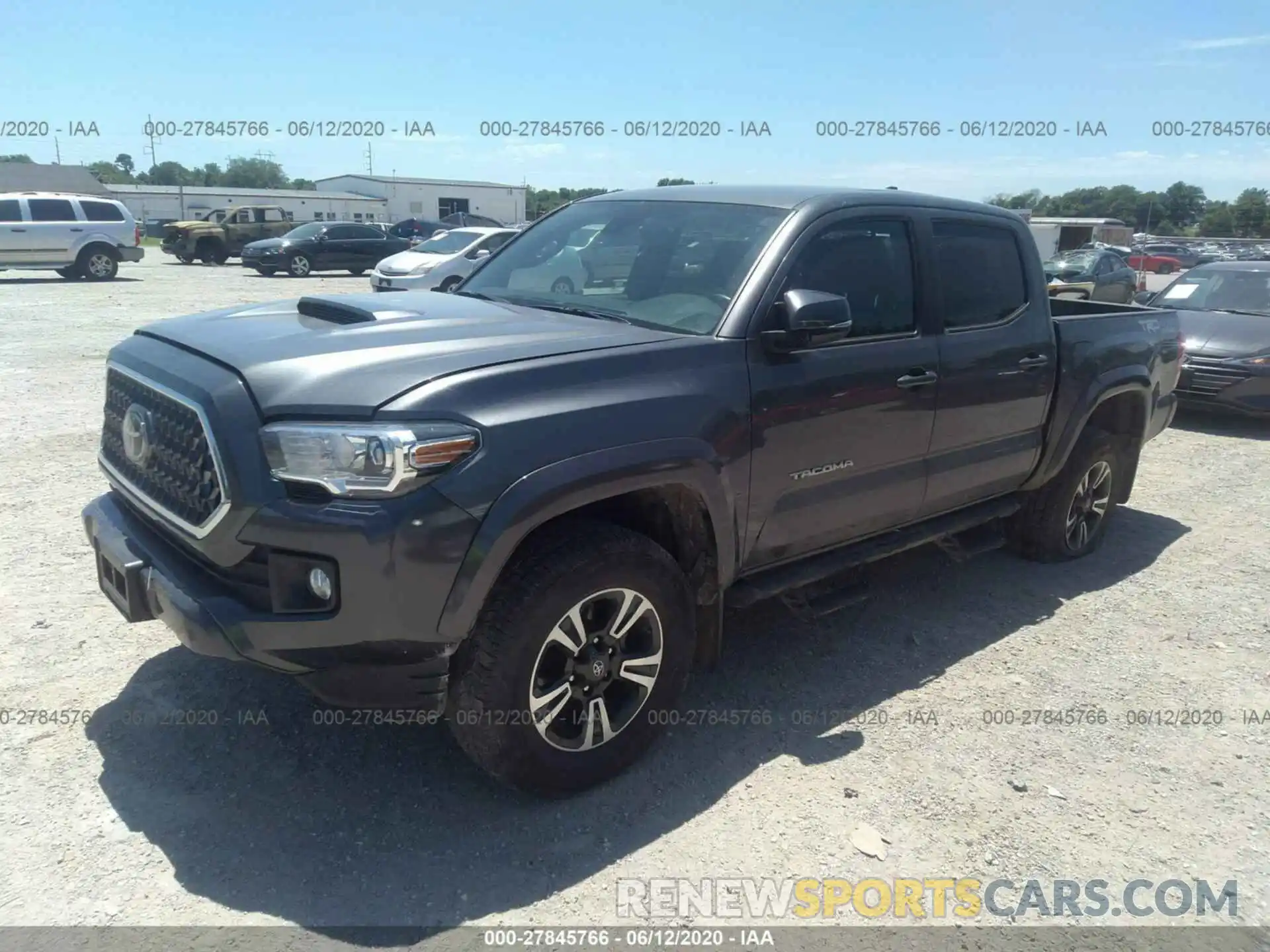 2 Фотография поврежденного автомобиля 3TMCZ5AN9KM232994 TOYOTA TACOMA 4WD 2019