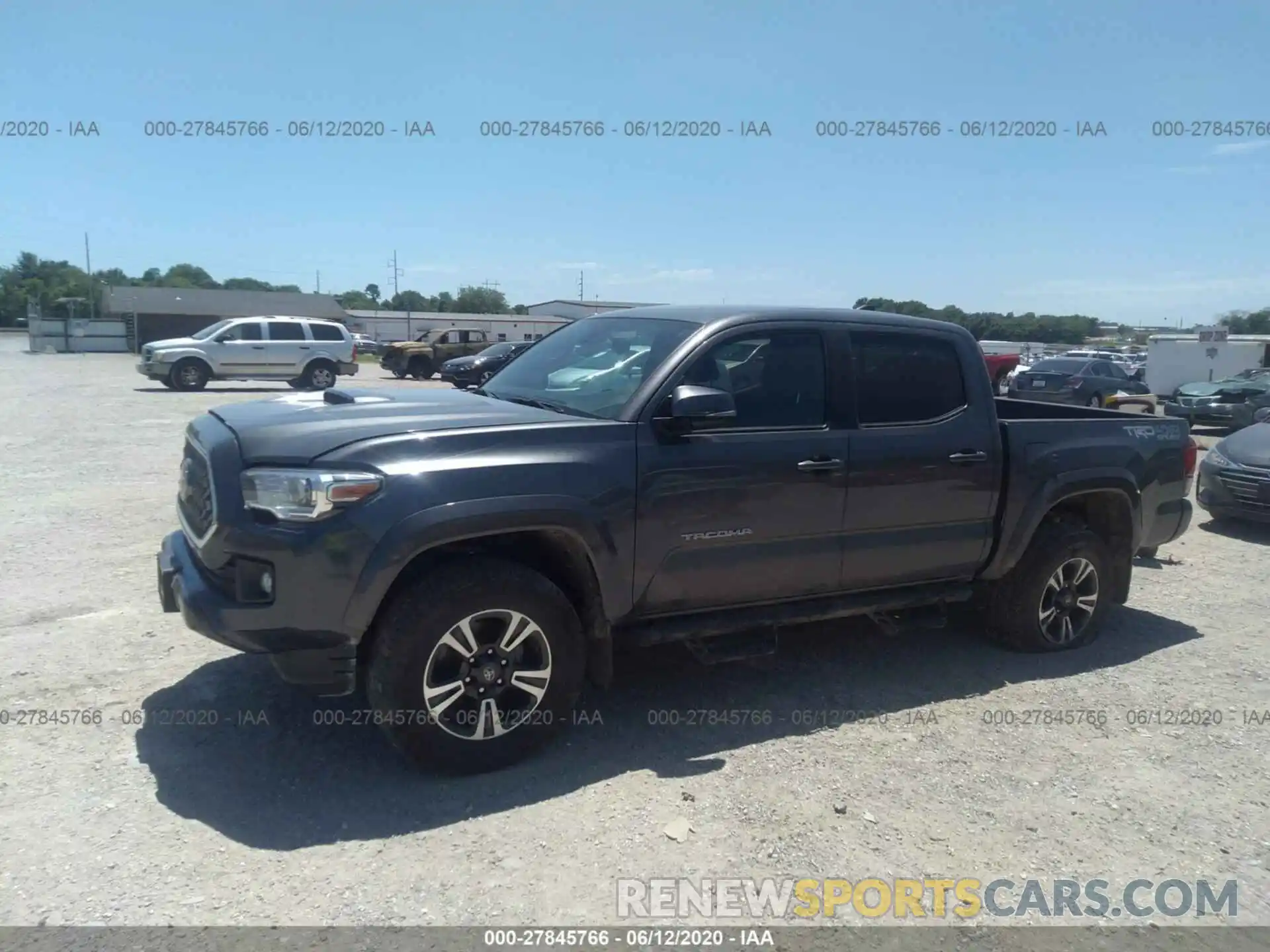 6 Фотография поврежденного автомобиля 3TMCZ5AN9KM232994 TOYOTA TACOMA 4WD 2019