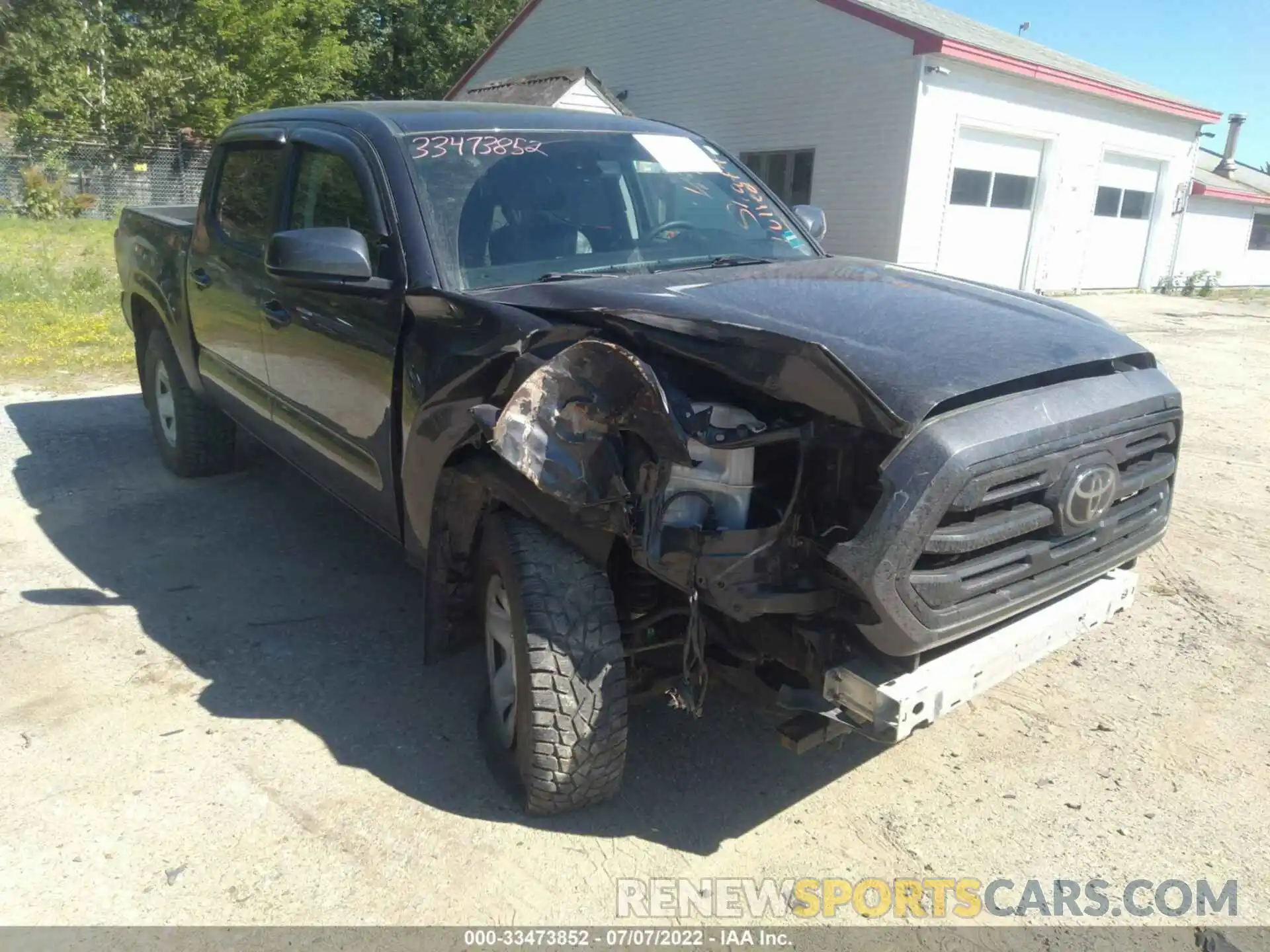 6 Photograph of a damaged car 3TMCZ5AN9KM234471 TOYOTA TACOMA 4WD 2019