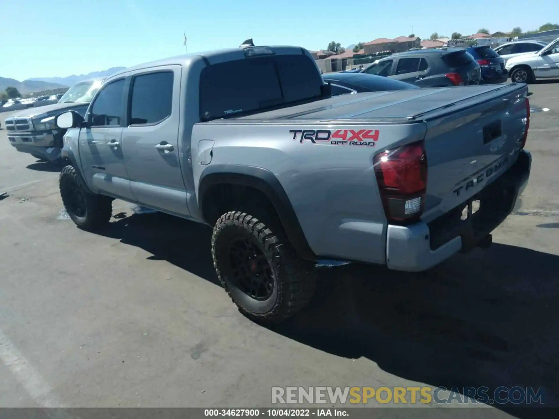 3 Photograph of a damaged car 3TMCZ5AN9KM237001 TOYOTA TACOMA 4WD 2019