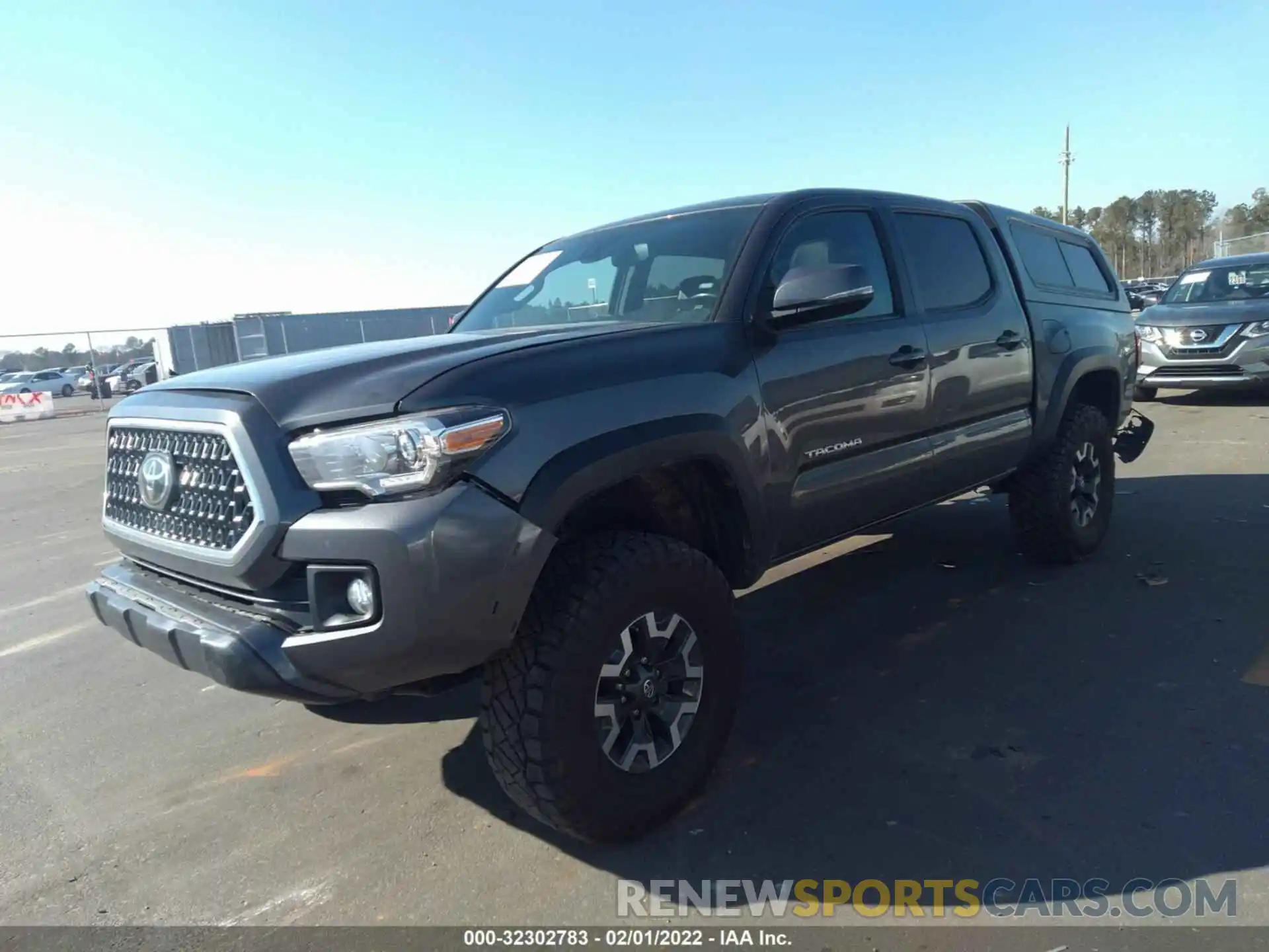 2 Photograph of a damaged car 3TMCZ5AN9KM238116 TOYOTA TACOMA 4WD 2019