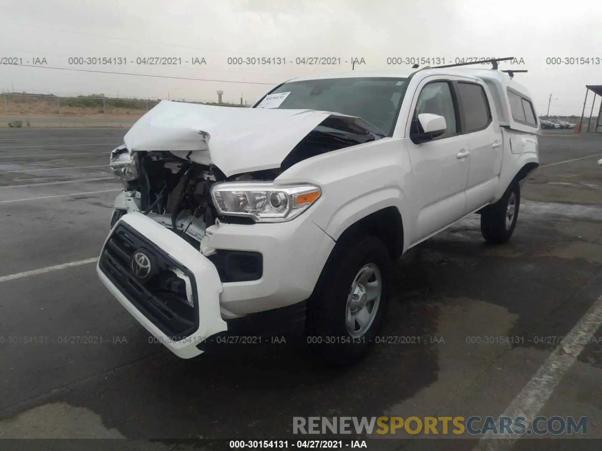 2 Photograph of a damaged car 3TMCZ5AN9KM239167 TOYOTA TACOMA 4WD 2019