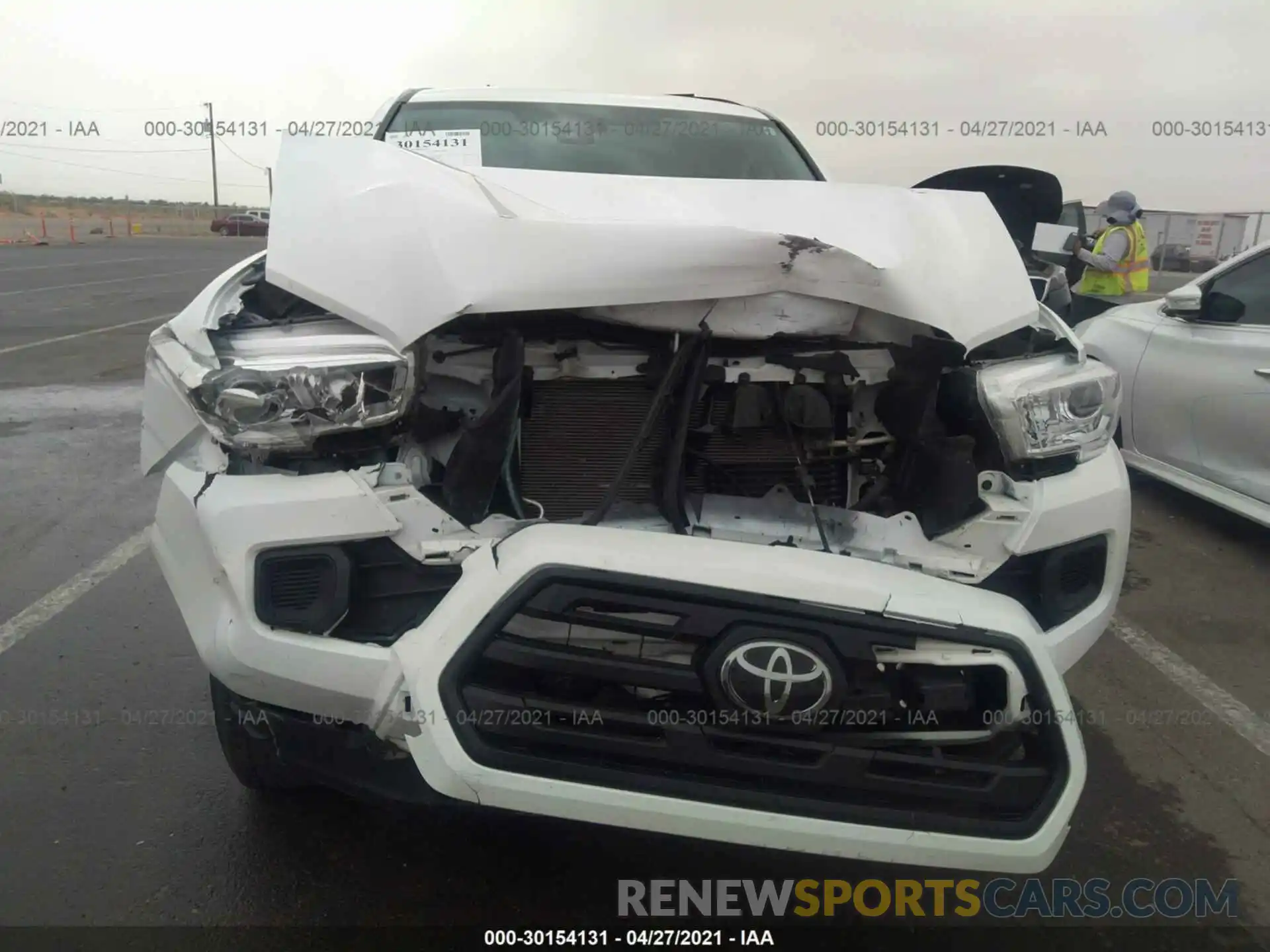 6 Photograph of a damaged car 3TMCZ5AN9KM239167 TOYOTA TACOMA 4WD 2019