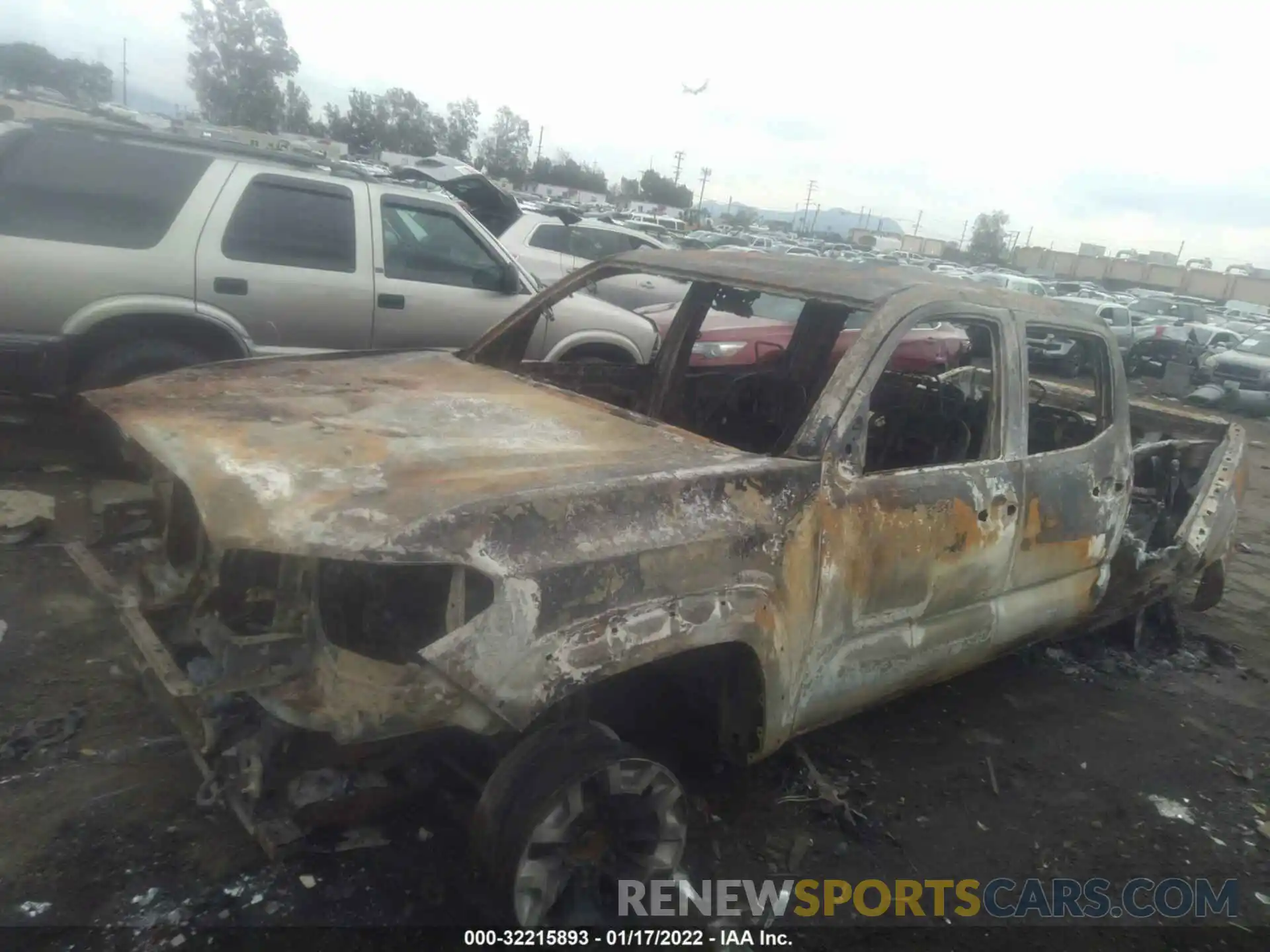 2 Photograph of a damaged car 3TMCZ5AN9KM245597 TOYOTA TACOMA 4WD 2019