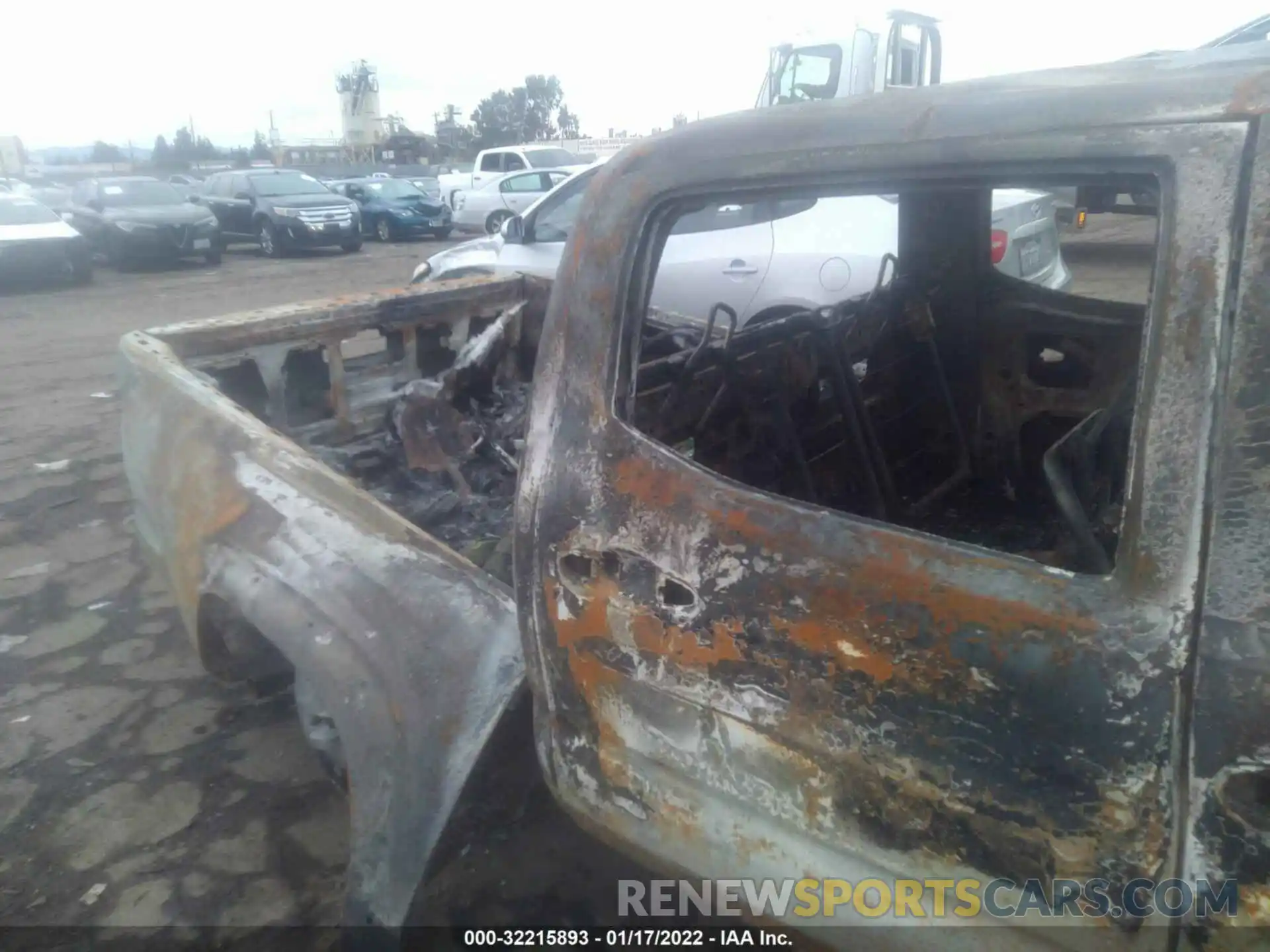 6 Photograph of a damaged car 3TMCZ5AN9KM245597 TOYOTA TACOMA 4WD 2019