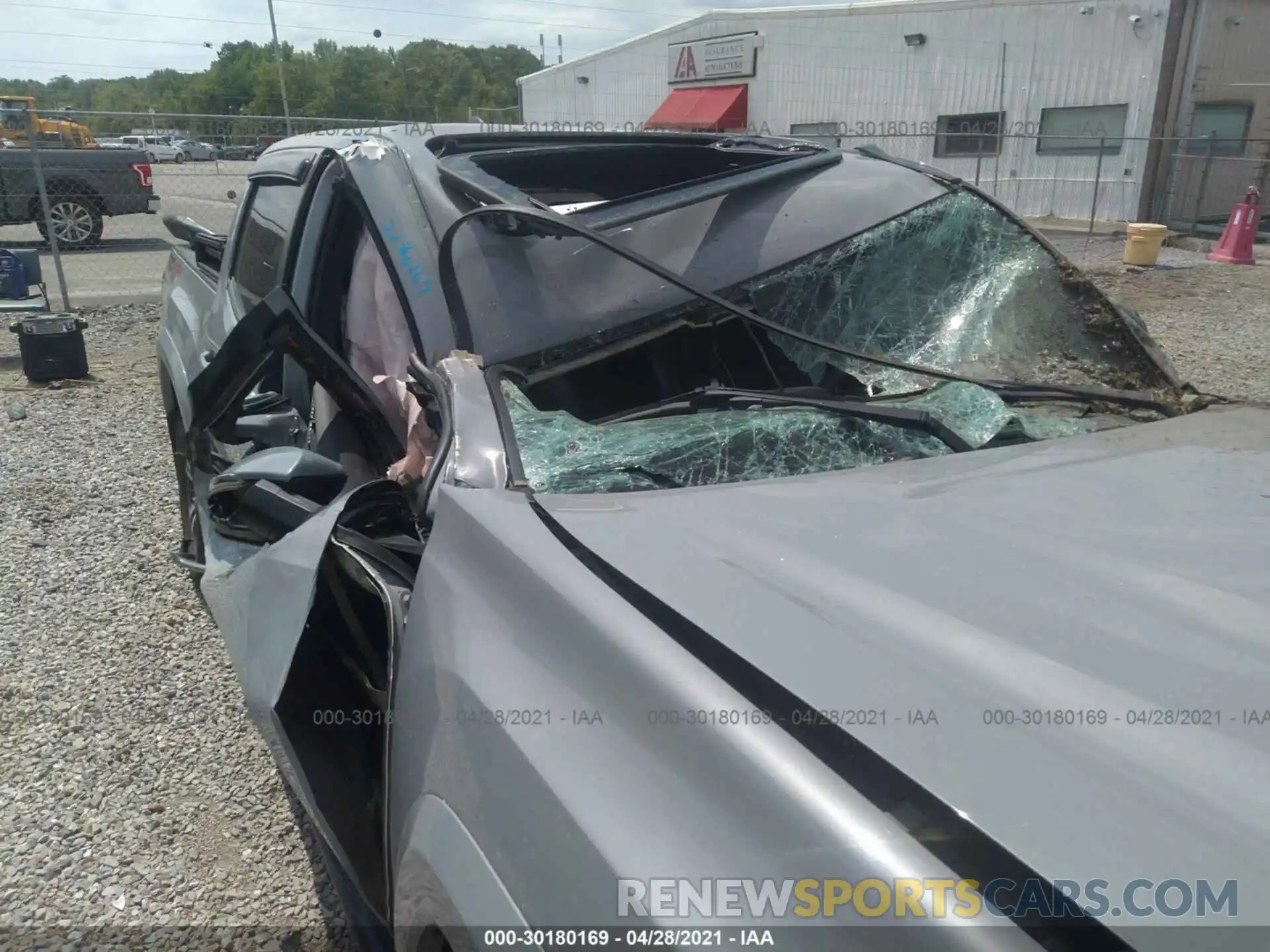 6 Photograph of a damaged car 3TMCZ5AN9KM253666 TOYOTA TACOMA 4WD 2019