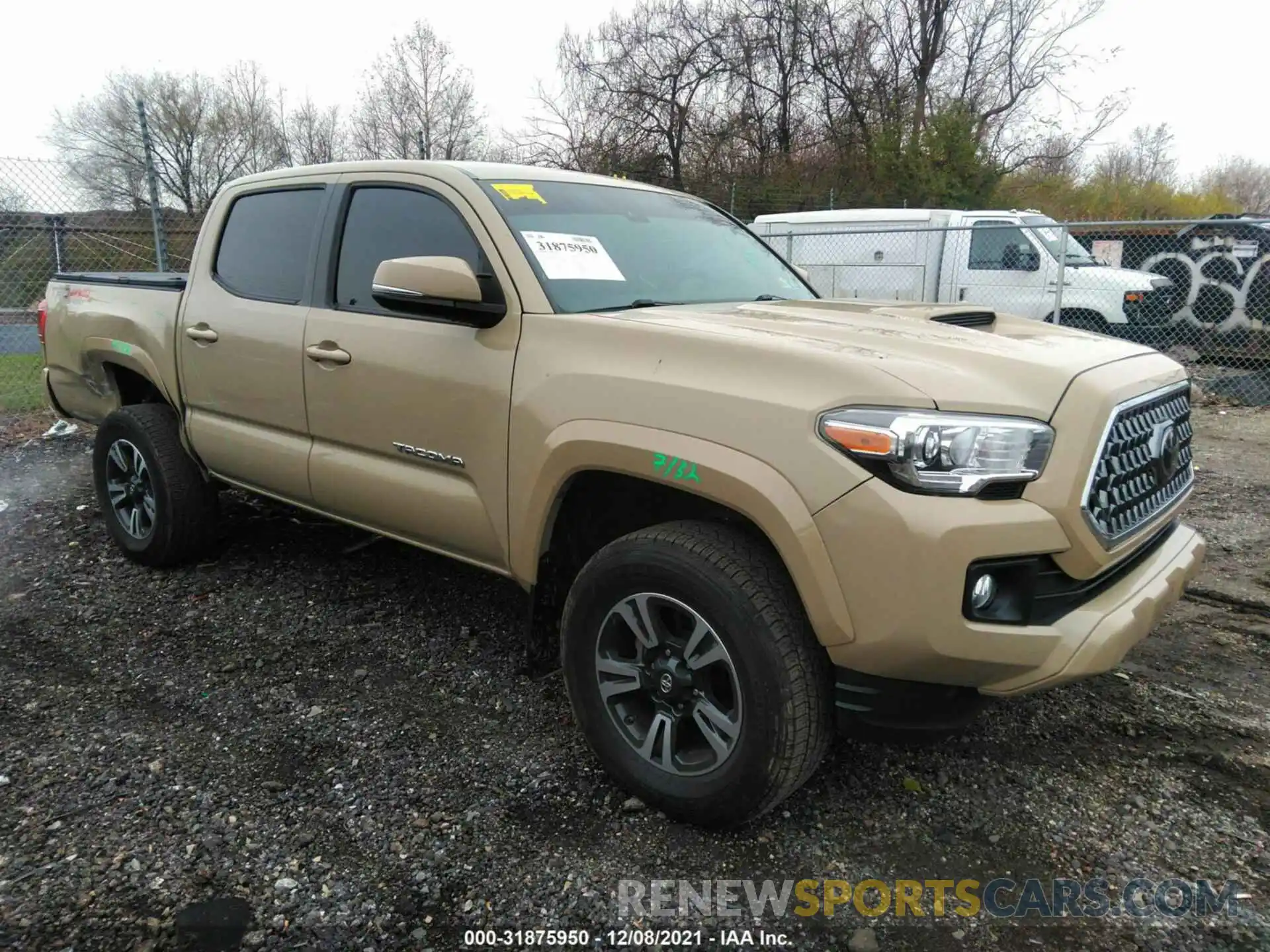 1 Photograph of a damaged car 3TMCZ5AN9KM255515 TOYOTA TACOMA 4WD 2019