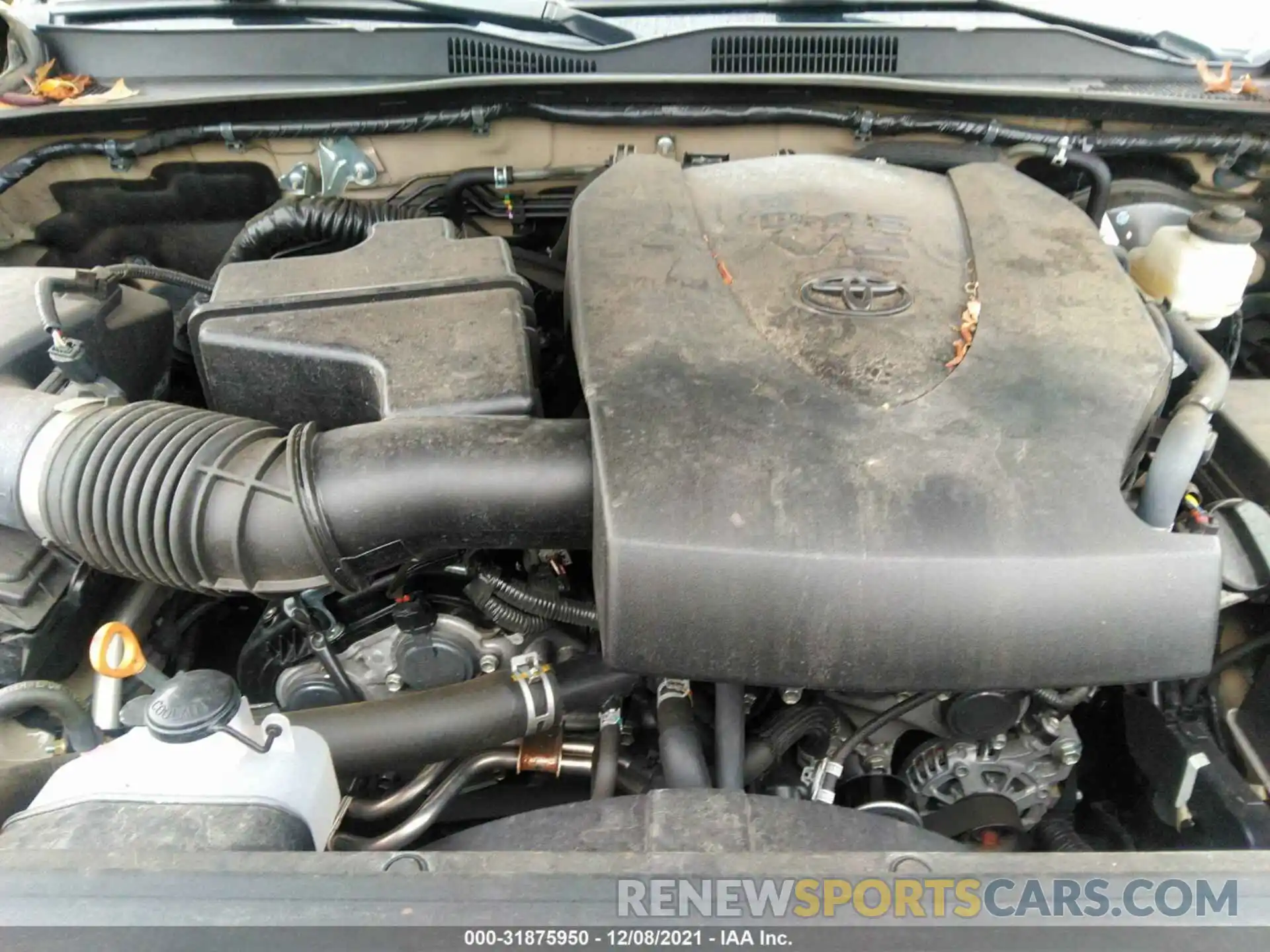 10 Photograph of a damaged car 3TMCZ5AN9KM255515 TOYOTA TACOMA 4WD 2019