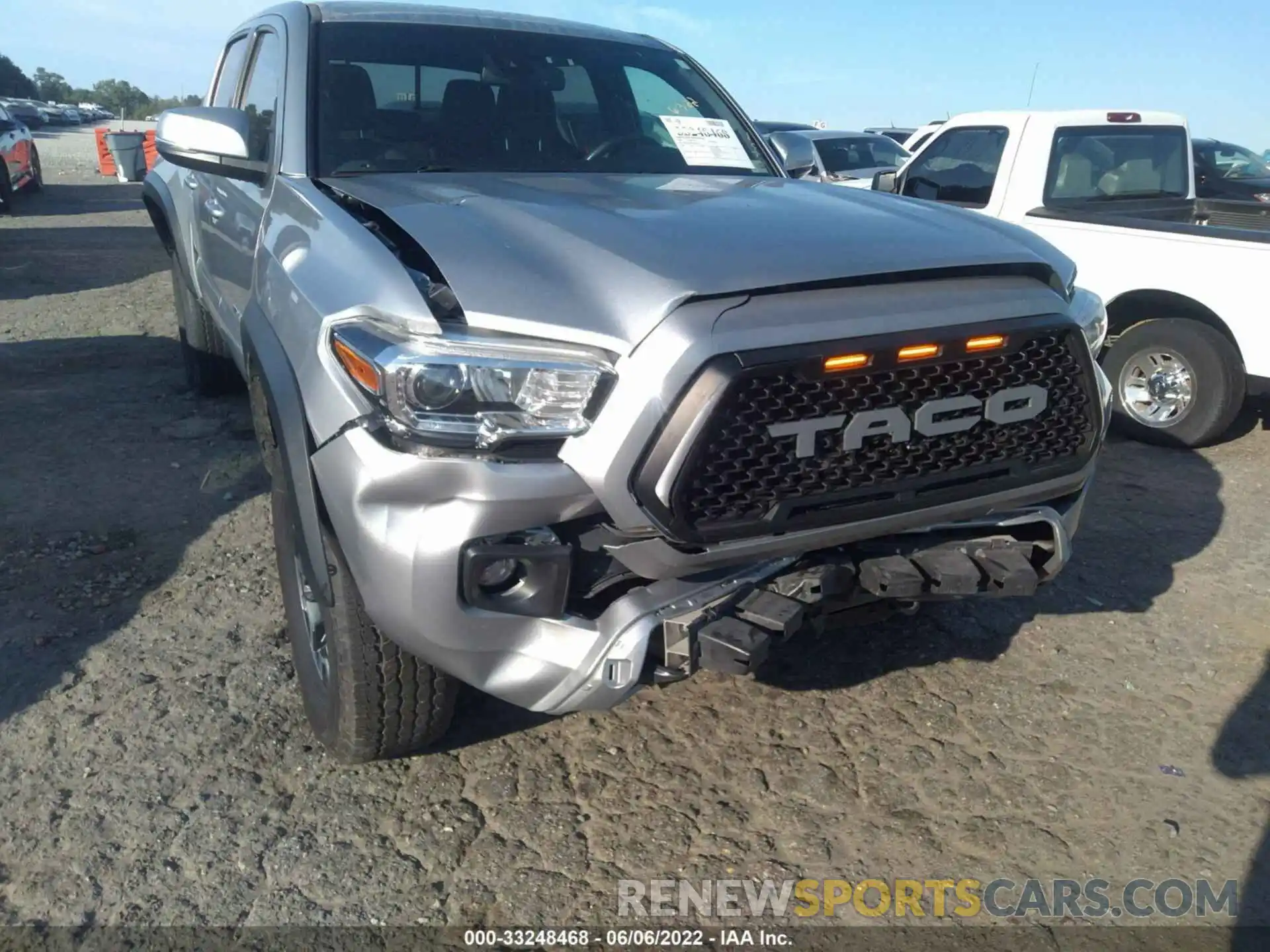 6 Photograph of a damaged car 3TMCZ5AN9KM257619 TOYOTA TACOMA 4WD 2019