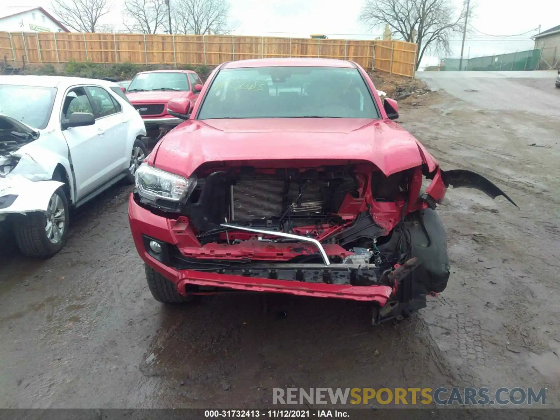 6 Photograph of a damaged car 3TMCZ5AN9KM260696 TOYOTA TACOMA 4WD 2019