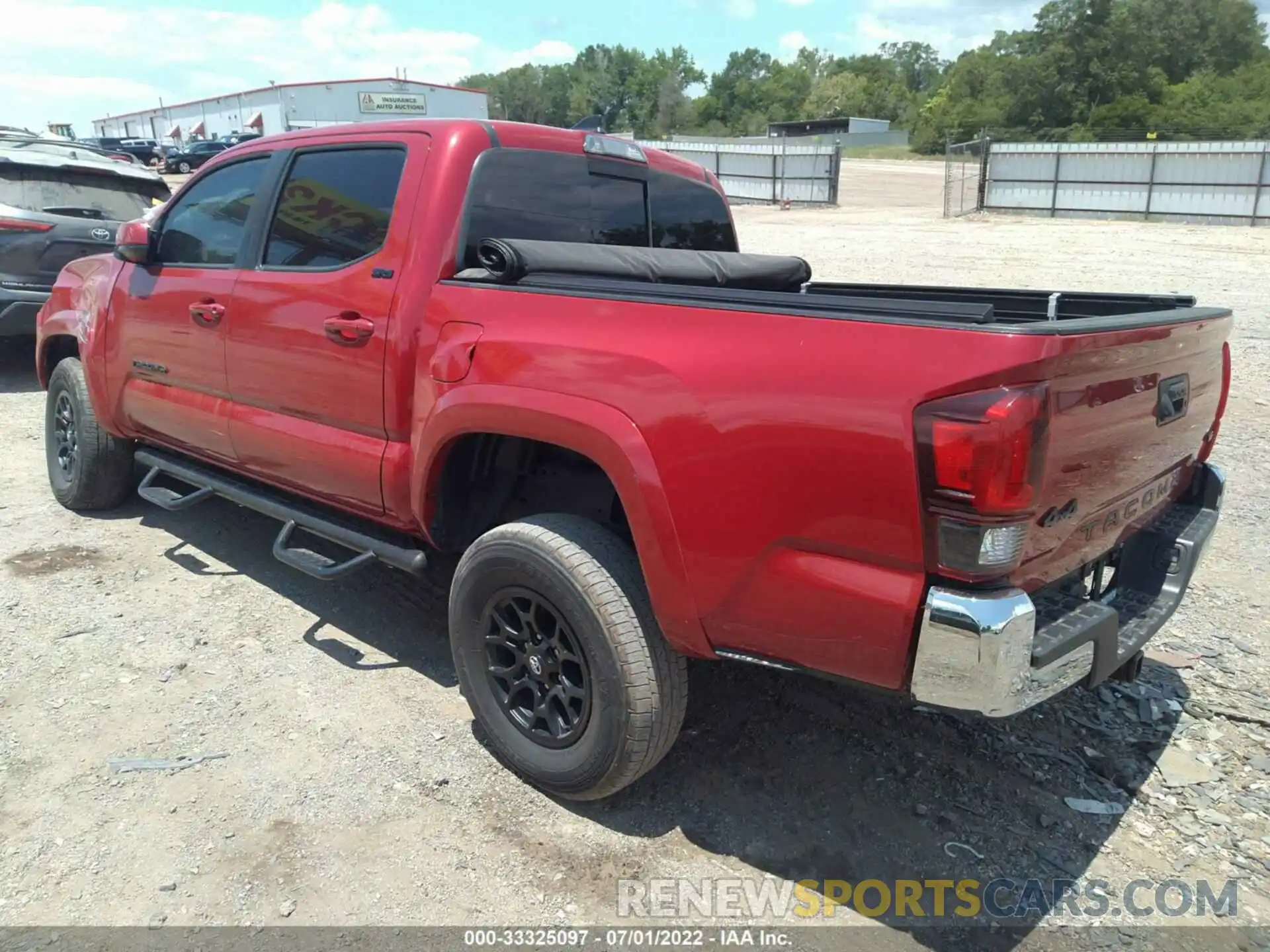 3 Photograph of a damaged car 3TMCZ5AN9KM261881 TOYOTA TACOMA 4WD 2019