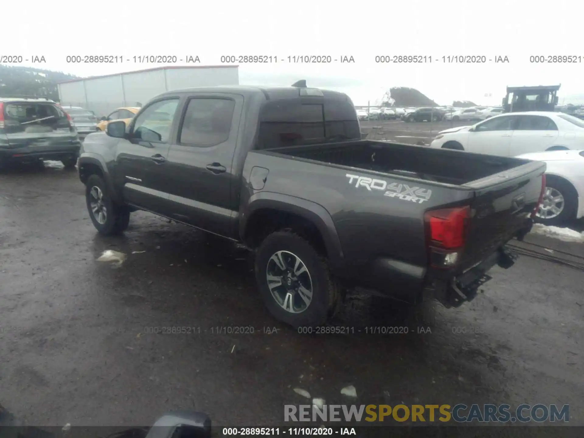 3 Photograph of a damaged car 3TMCZ5AN9KM267048 TOYOTA TACOMA 4WD 2019