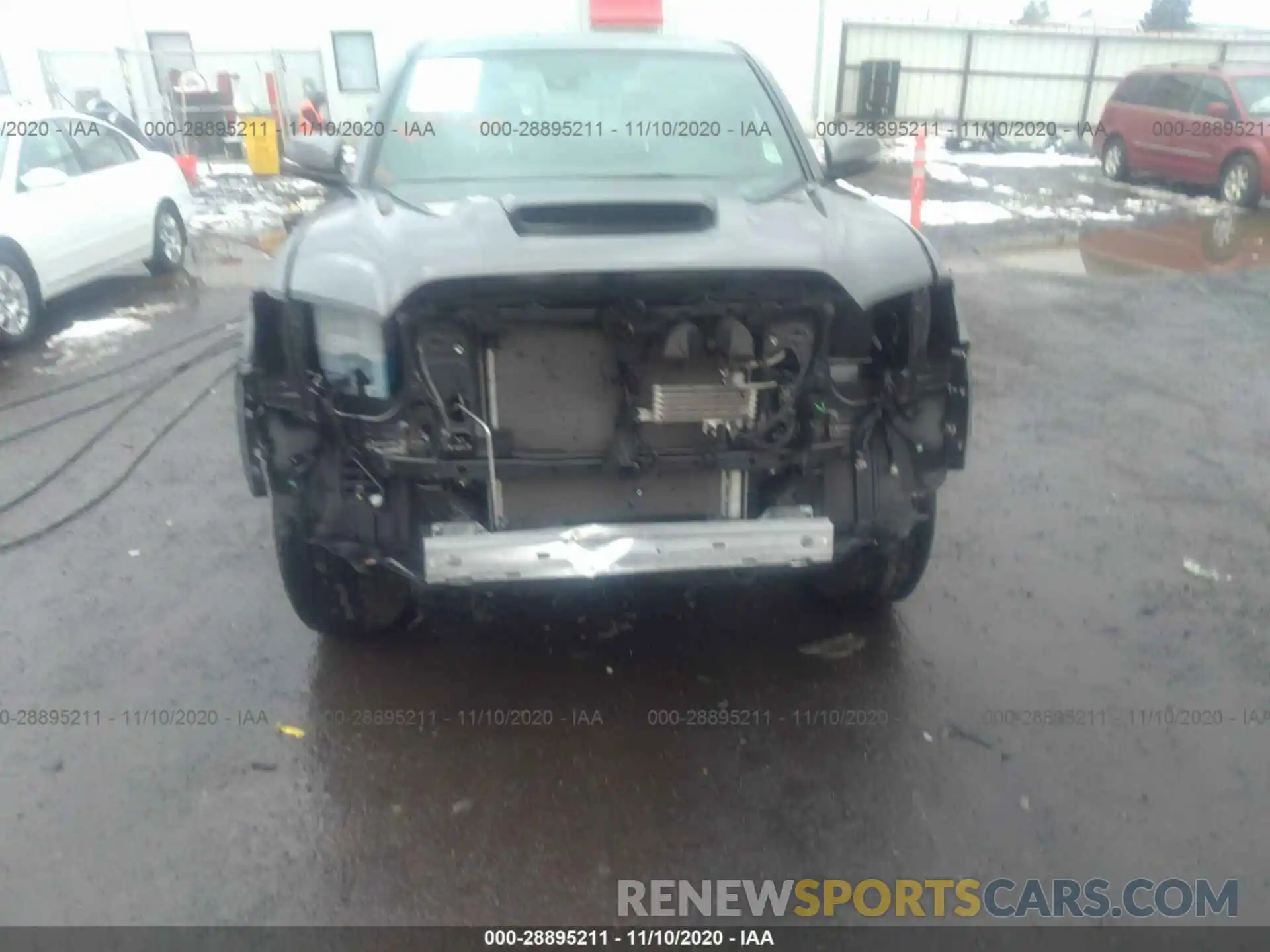 6 Photograph of a damaged car 3TMCZ5AN9KM267048 TOYOTA TACOMA 4WD 2019