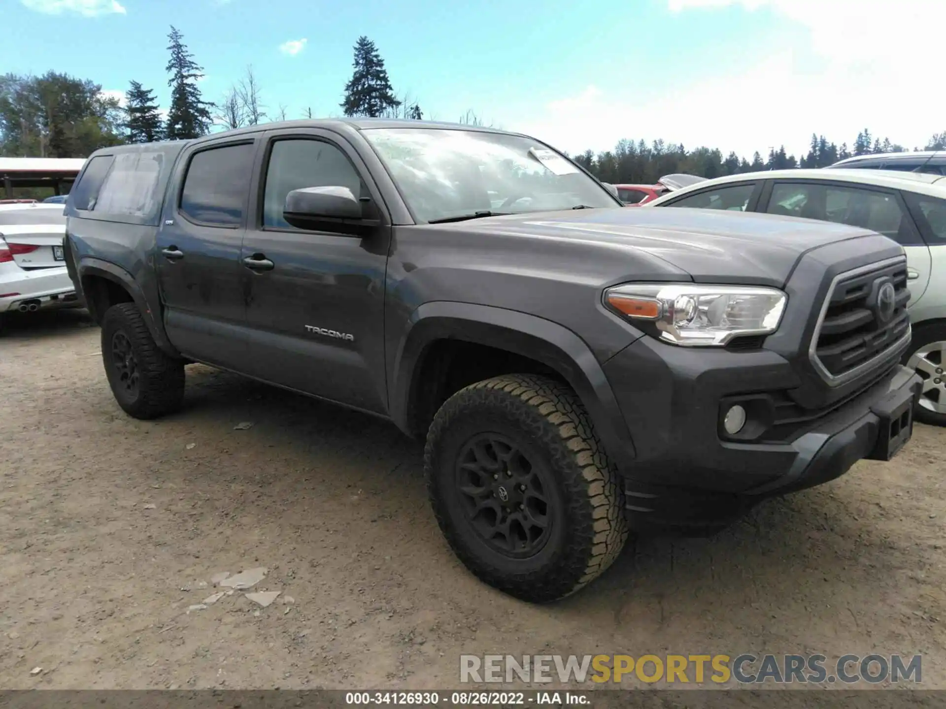 1 Фотография поврежденного автомобиля 3TMCZ5AN9KM273741 TOYOTA TACOMA 4WD 2019