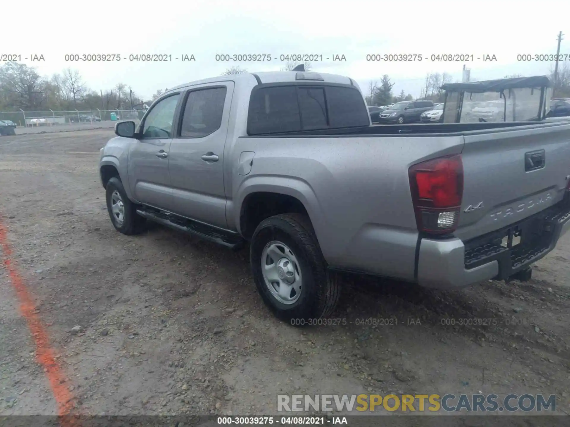 3 Фотография поврежденного автомобиля 3TMCZ5AN9KM278292 TOYOTA TACOMA 4WD 2019