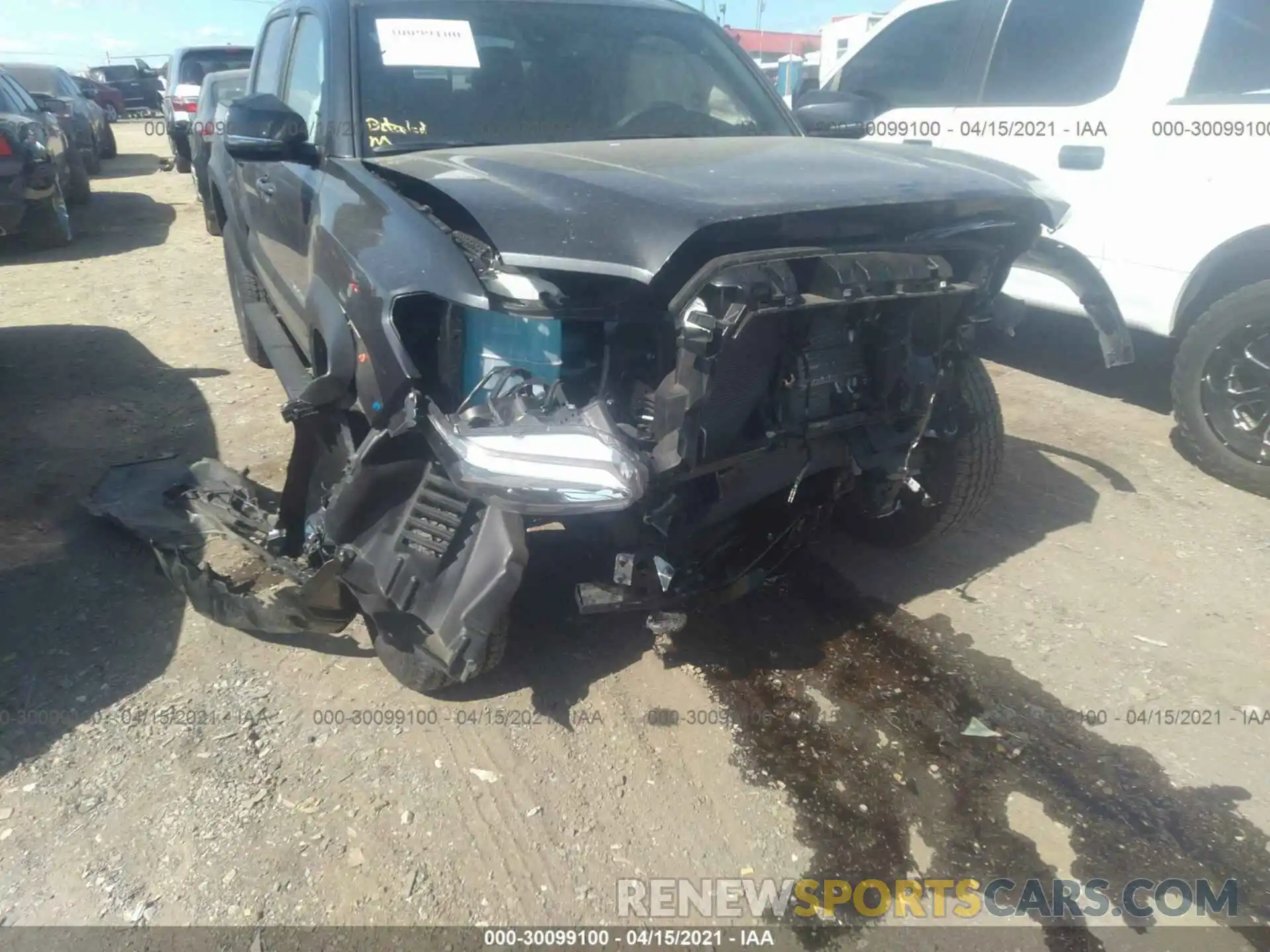 6 Фотография поврежденного автомобиля 3TMCZ5AN9KM285775 TOYOTA TACOMA 4WD 2019