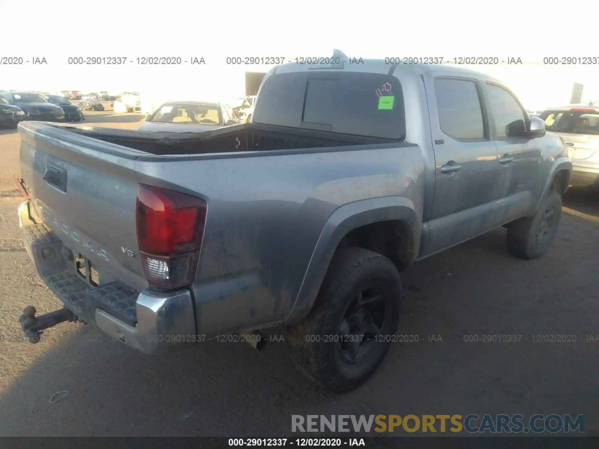 4 Photograph of a damaged car 3TMCZ5ANXKM196605 TOYOTA TACOMA 4WD 2019