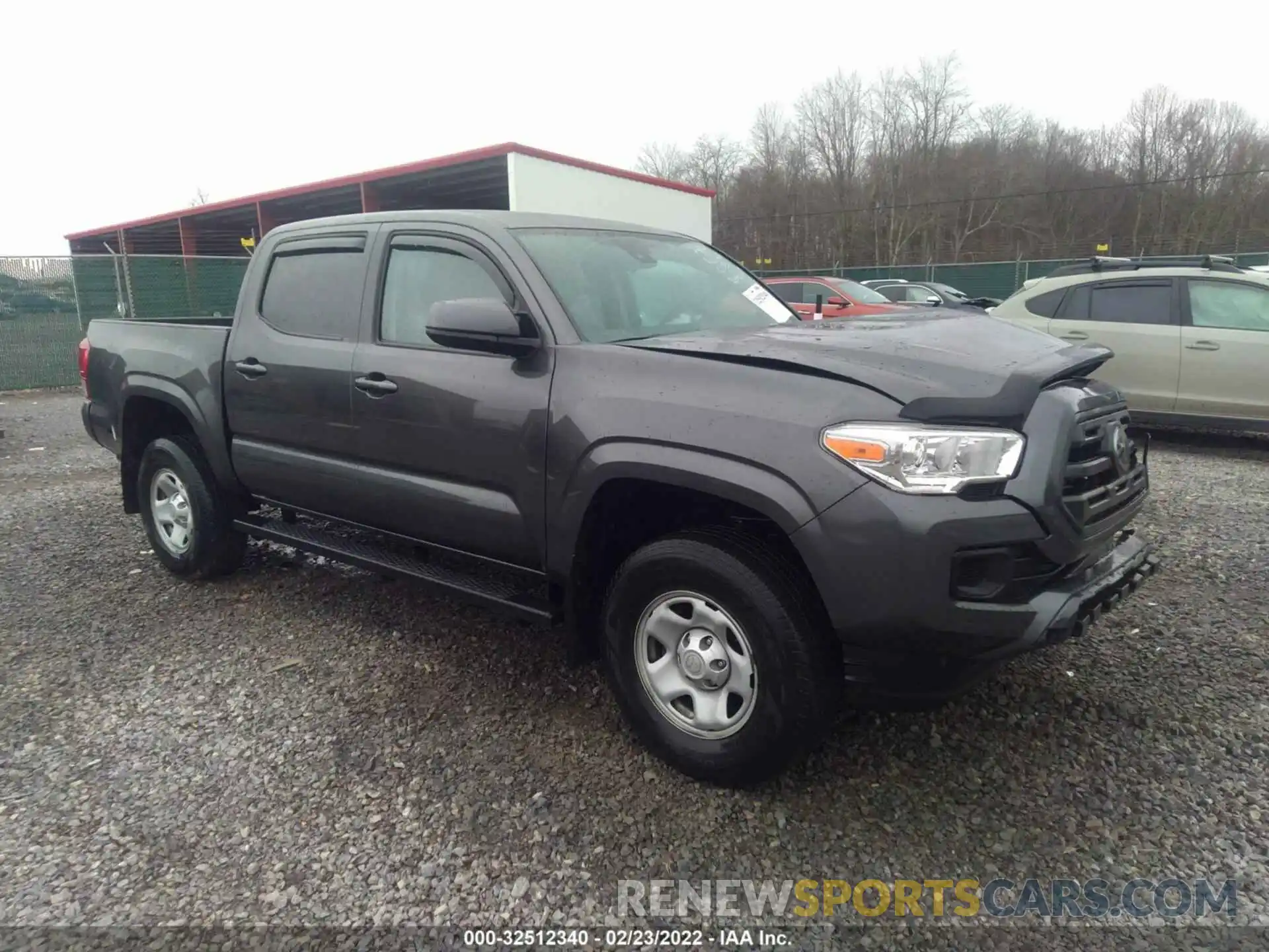 1 Photograph of a damaged car 3TMCZ5ANXKM205495 TOYOTA TACOMA 4WD 2019