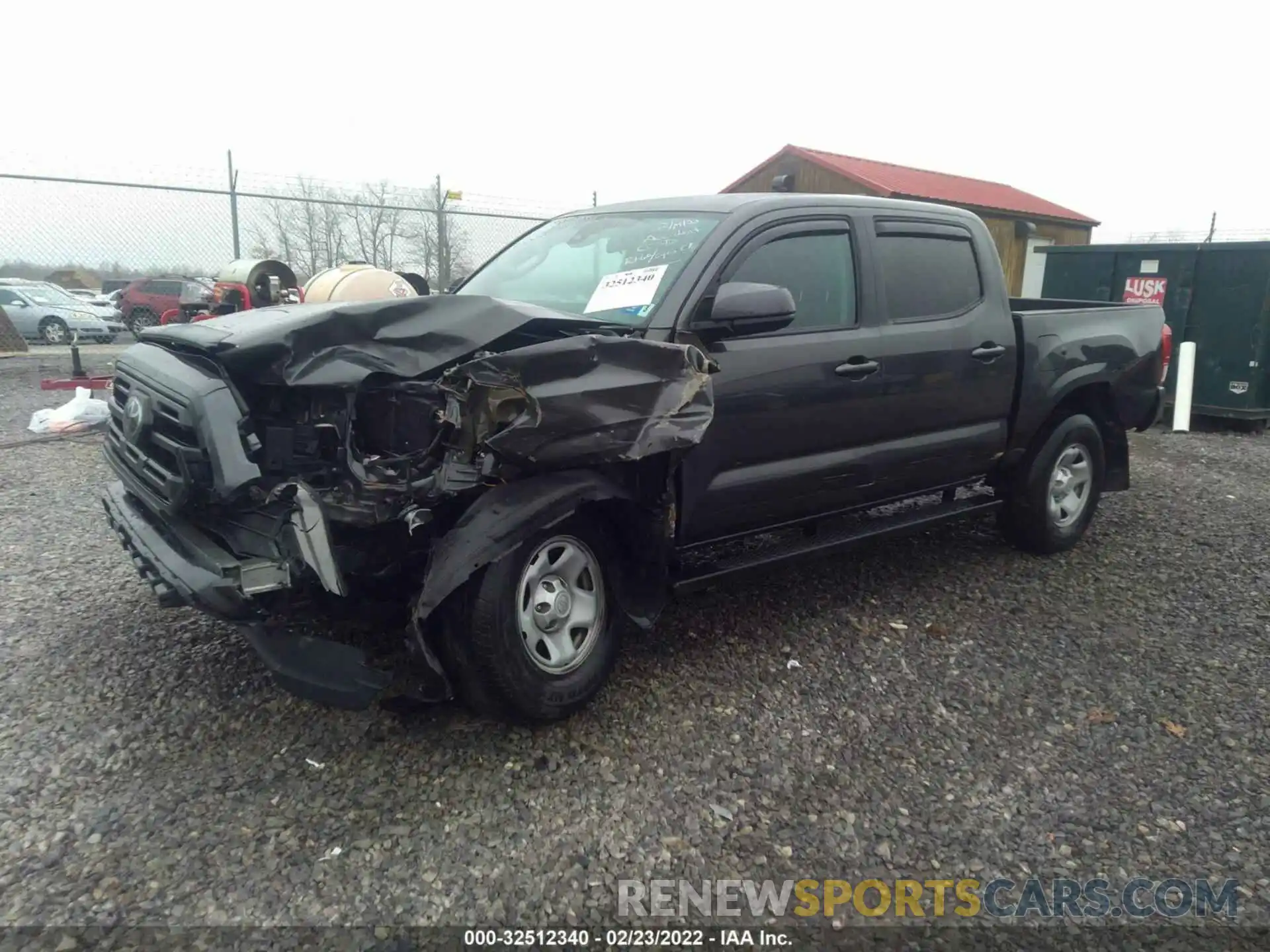 2 Photograph of a damaged car 3TMCZ5ANXKM205495 TOYOTA TACOMA 4WD 2019