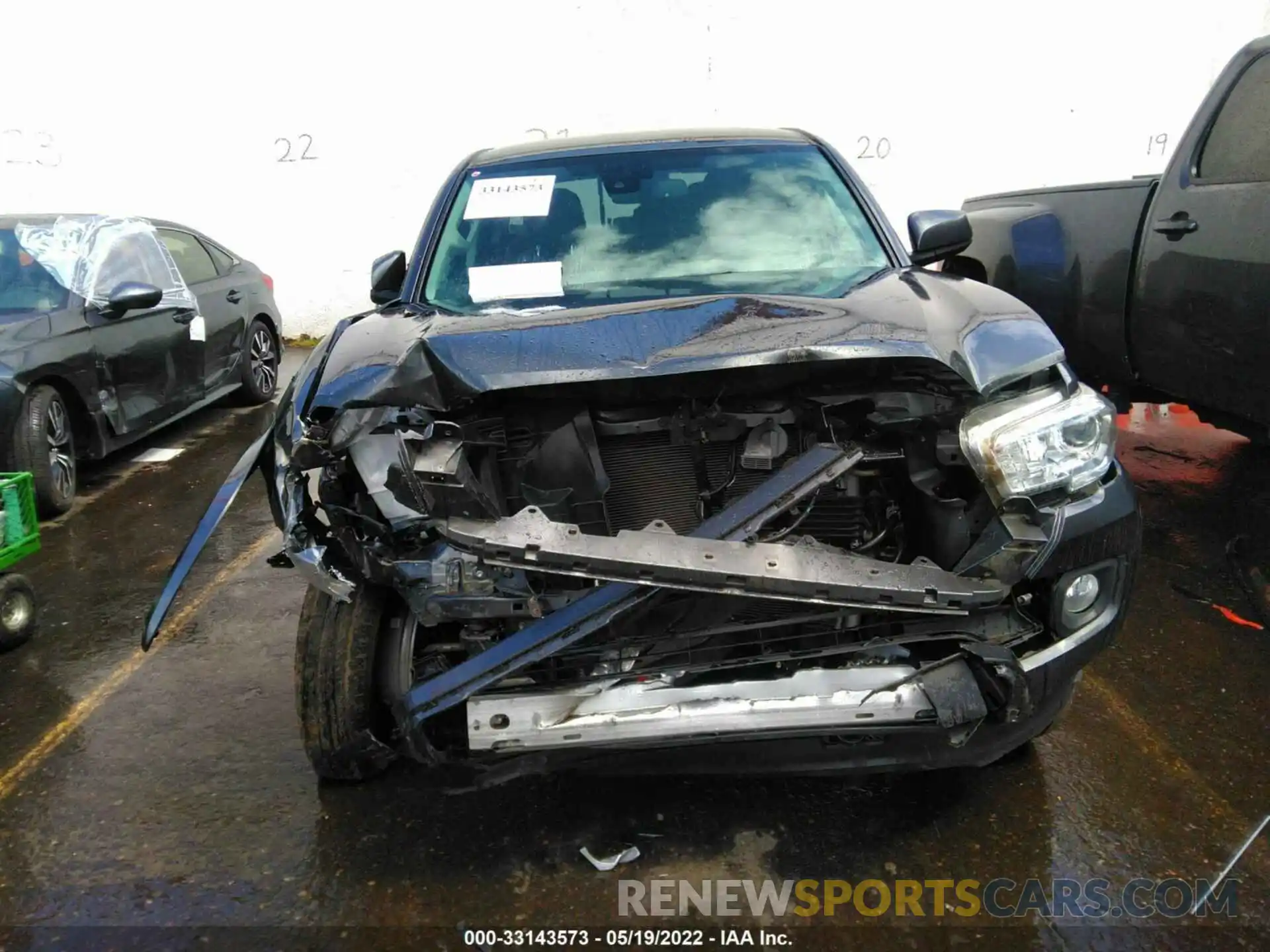 6 Photograph of a damaged car 3TMCZ5ANXKM205979 TOYOTA TACOMA 4WD 2019