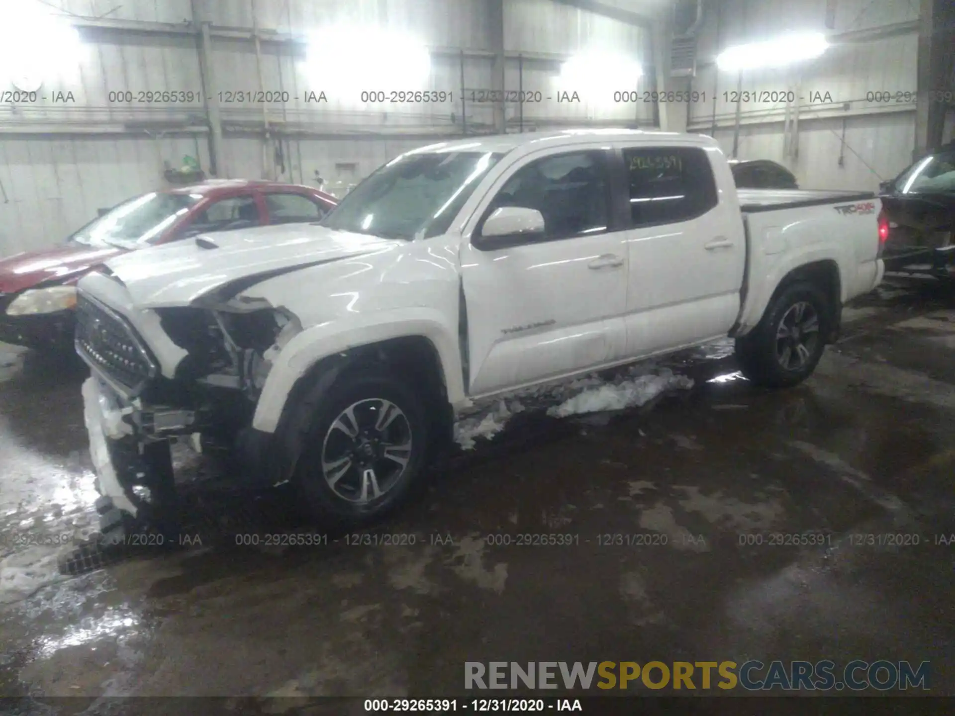 2 Фотография поврежденного автомобиля 3TMCZ5ANXKM211717 TOYOTA TACOMA 4WD 2019