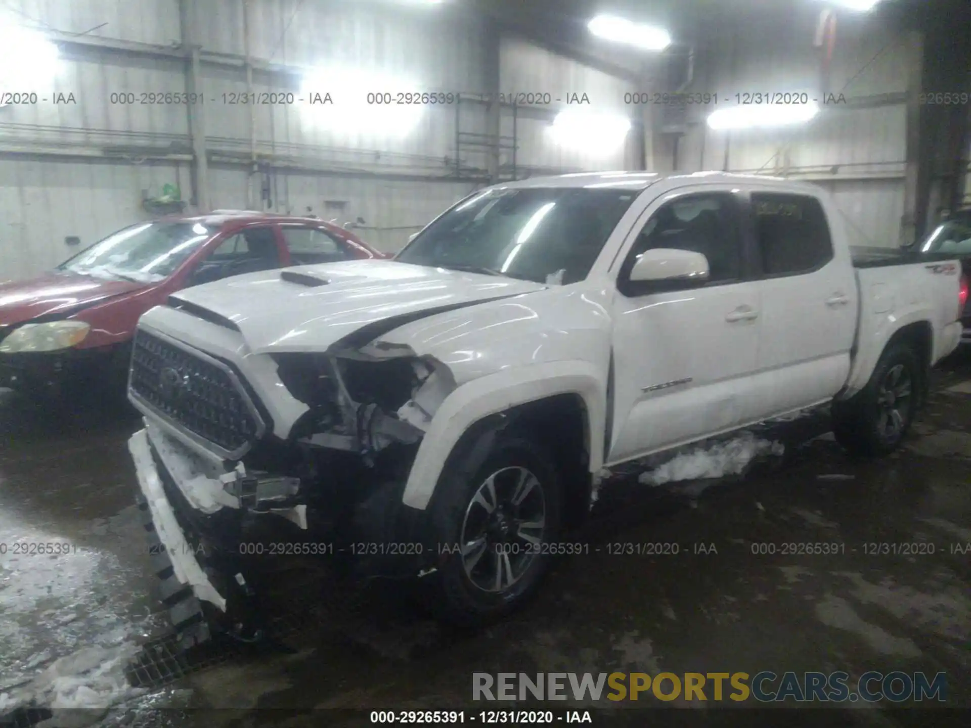 6 Photograph of a damaged car 3TMCZ5ANXKM211717 TOYOTA TACOMA 4WD 2019