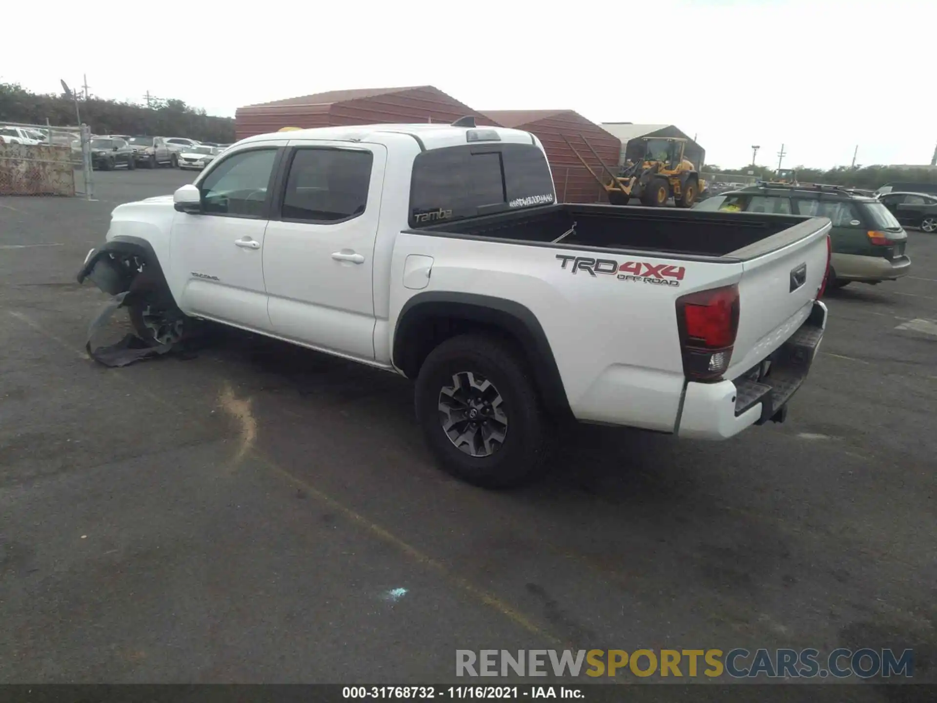 3 Photograph of a damaged car 3TMCZ5ANXKM211832 TOYOTA TACOMA 4WD 2019