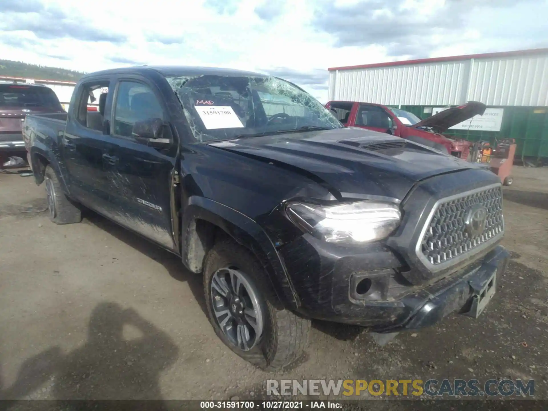 1 Фотография поврежденного автомобиля 3TMCZ5ANXKM218554 TOYOTA TACOMA 4WD 2019