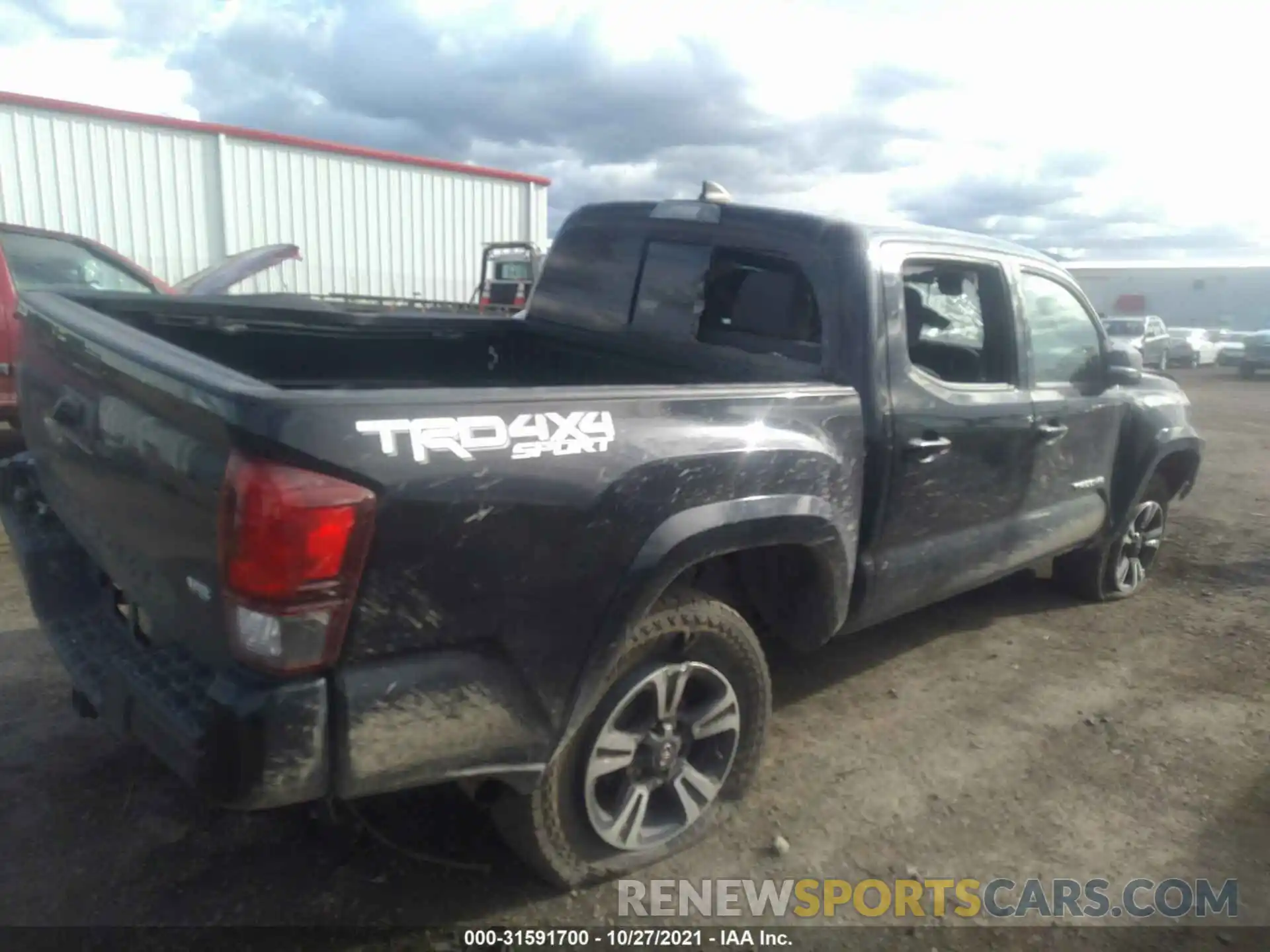 4 Фотография поврежденного автомобиля 3TMCZ5ANXKM218554 TOYOTA TACOMA 4WD 2019