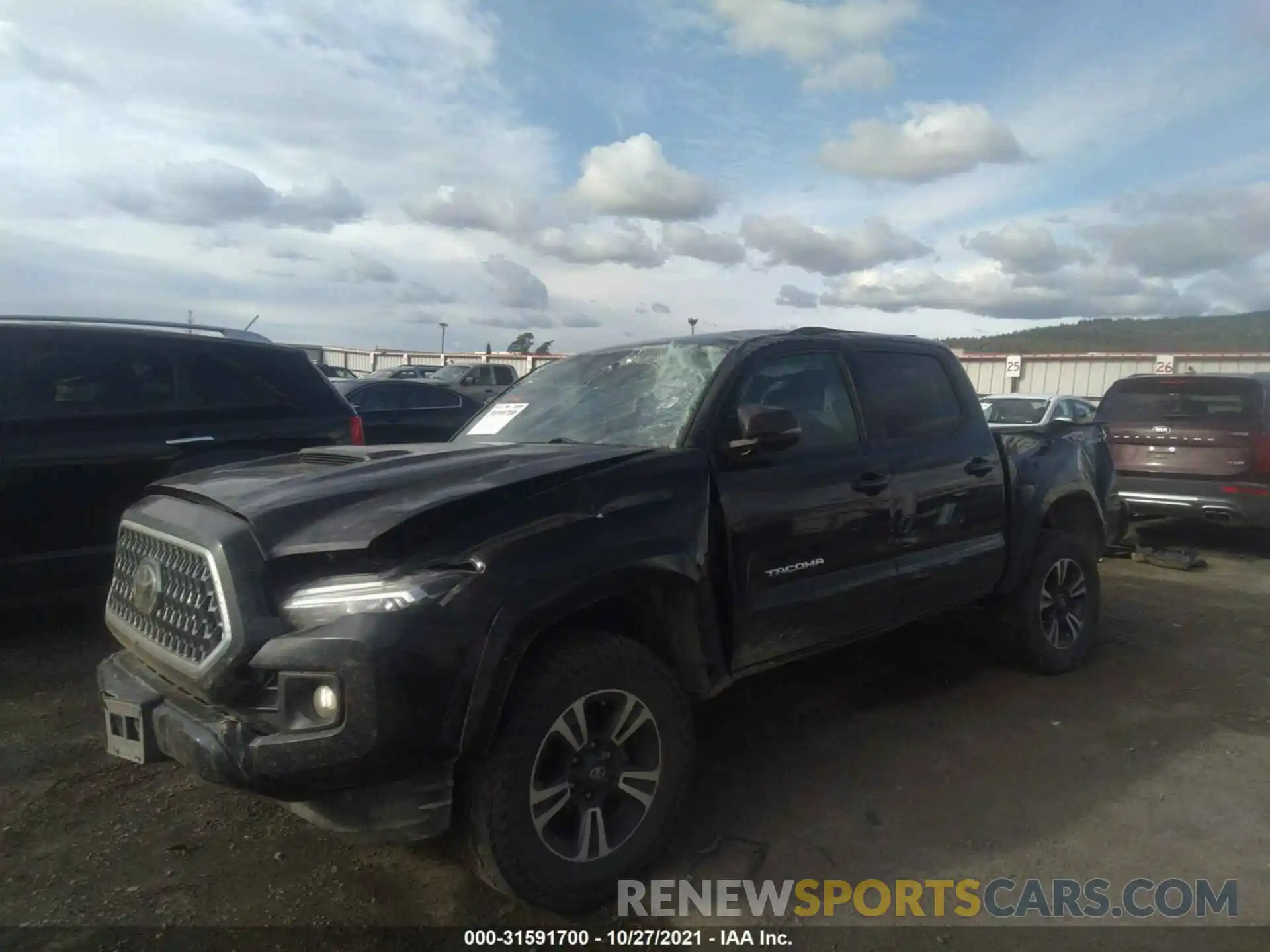 6 Фотография поврежденного автомобиля 3TMCZ5ANXKM218554 TOYOTA TACOMA 4WD 2019