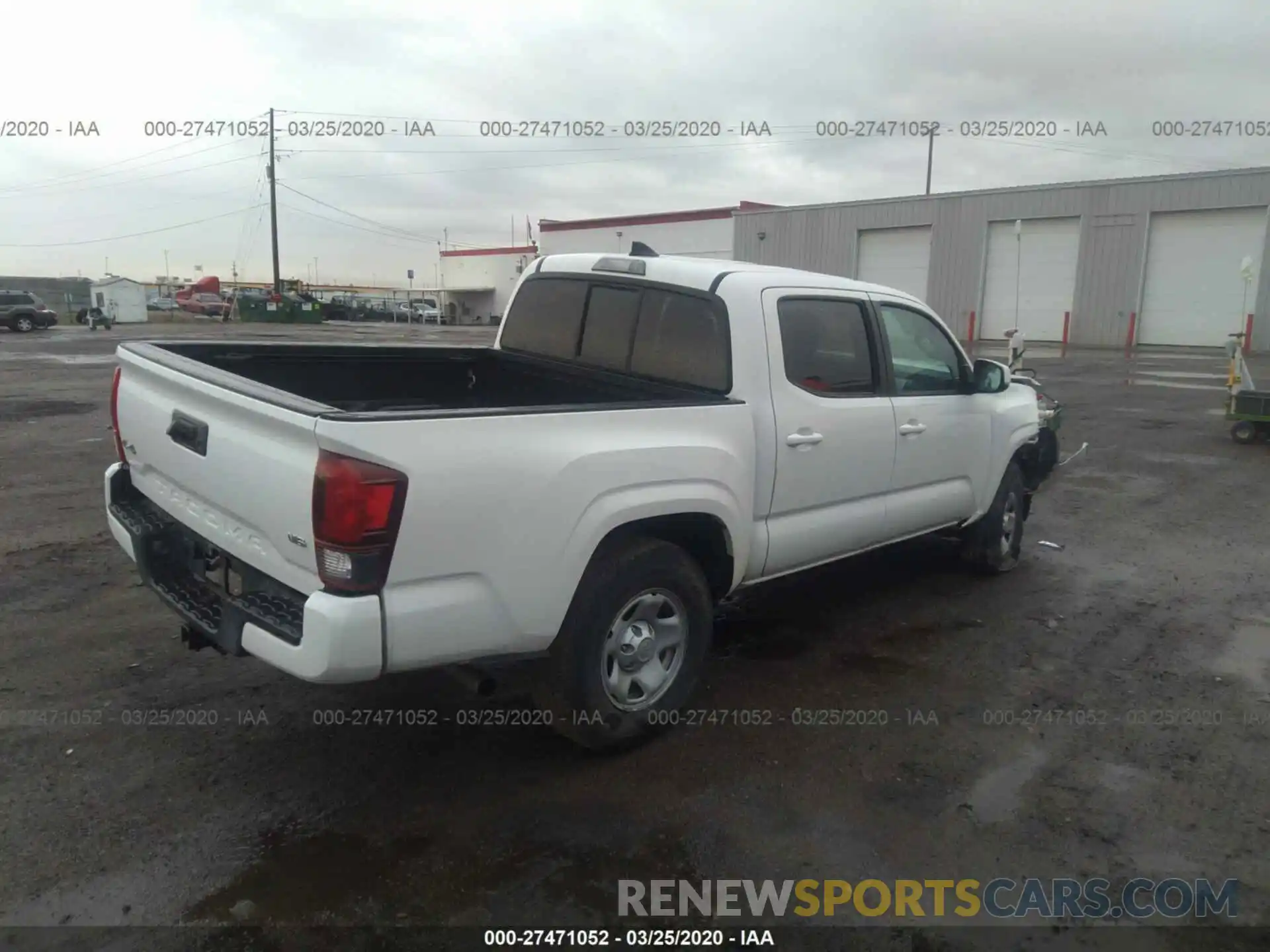 4 Фотография поврежденного автомобиля 3TMCZ5ANXKM230803 TOYOTA TACOMA 4WD 2019